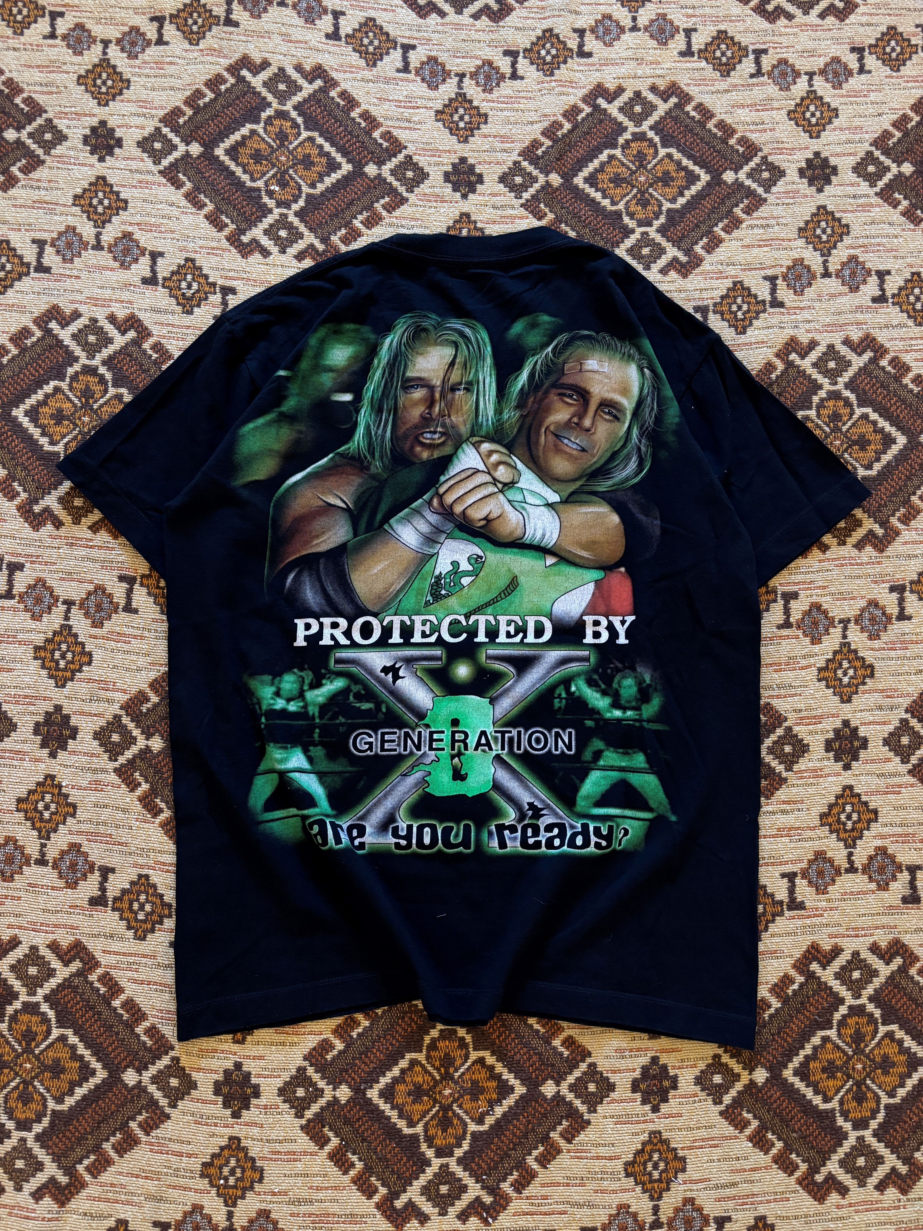 WWE Generation X Double Side Graphic Print WWE Tshirt Size US M / EU 48-50 / 2 - 4 Thumbnail
