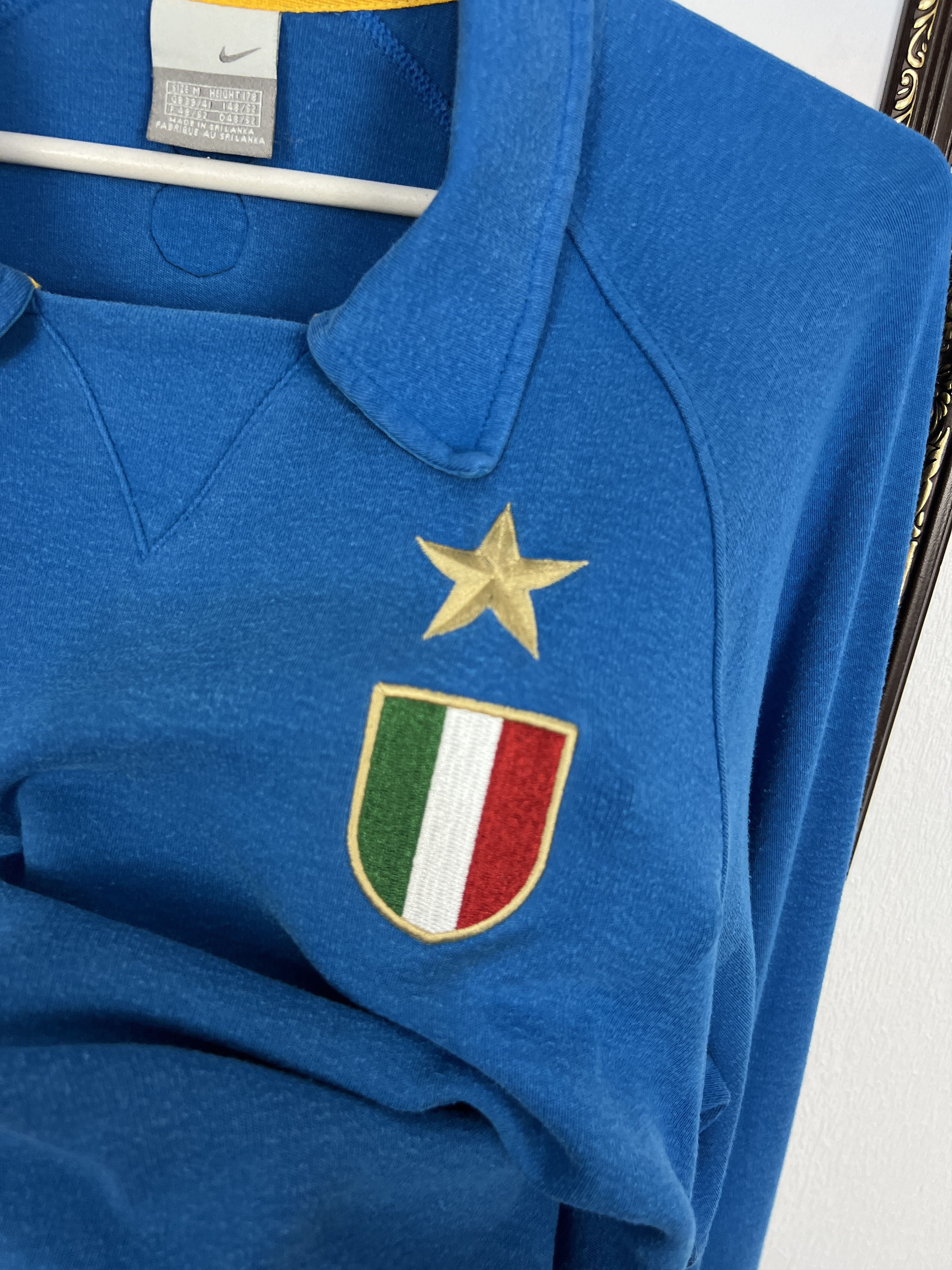 Nike Vintage Nike Inter Milan Football Sweatshirt Blue Track Top Size US M / EU 48-50 / 2 - 3 Thumbnail