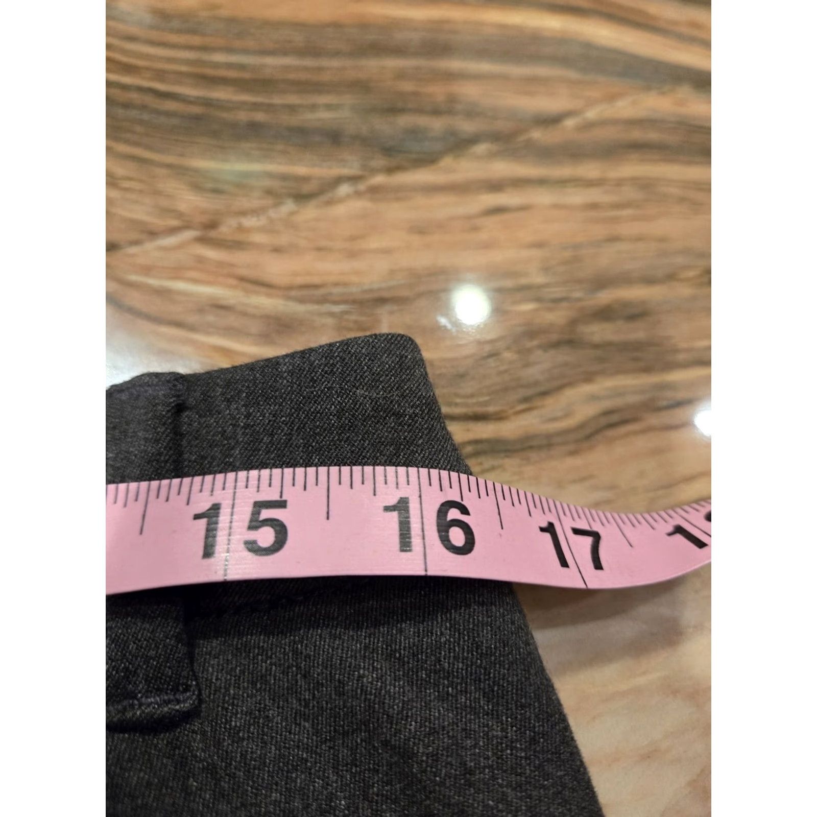 Talbots Talbots Pants 31x30 Grey Stretch Straight Pockets High Rise Size 12 Dress Pants Women's Pull On Size 34" / US 12 / IT 48 - 7 Thumbnail