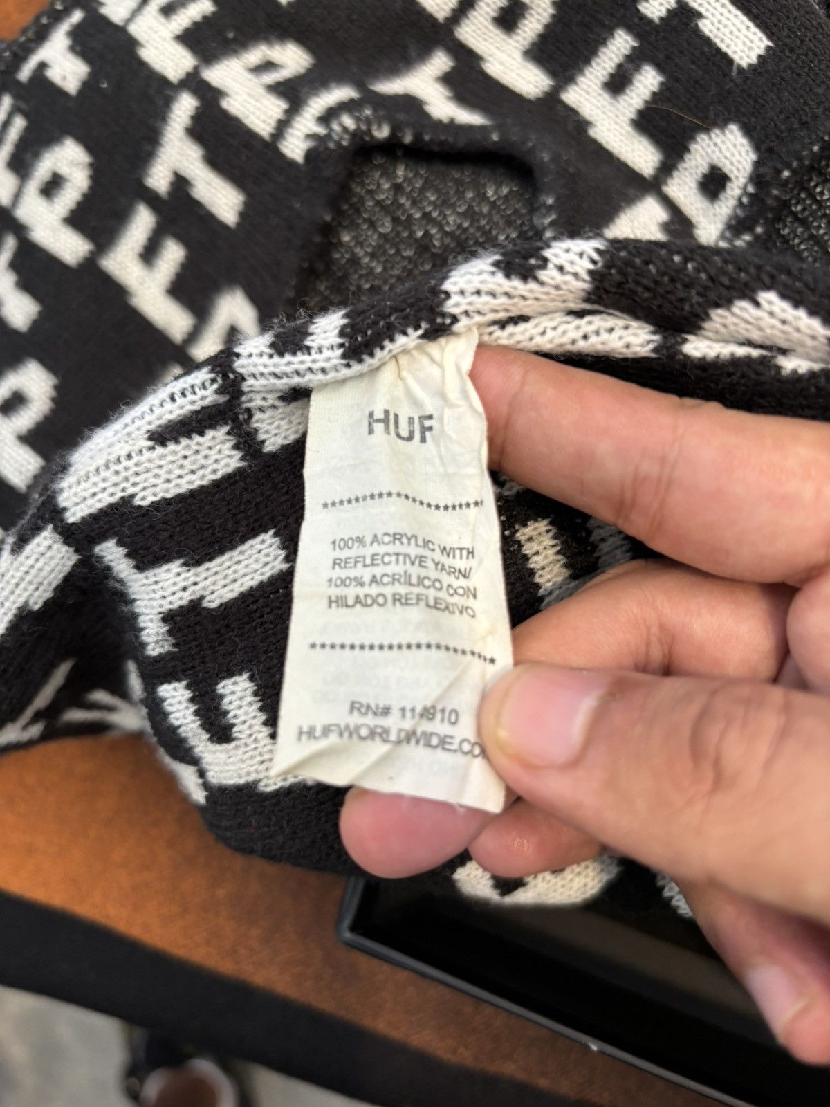 Fuck The Population FTP X HUF MASK Size ONE SIZE - 2 Thumbnail