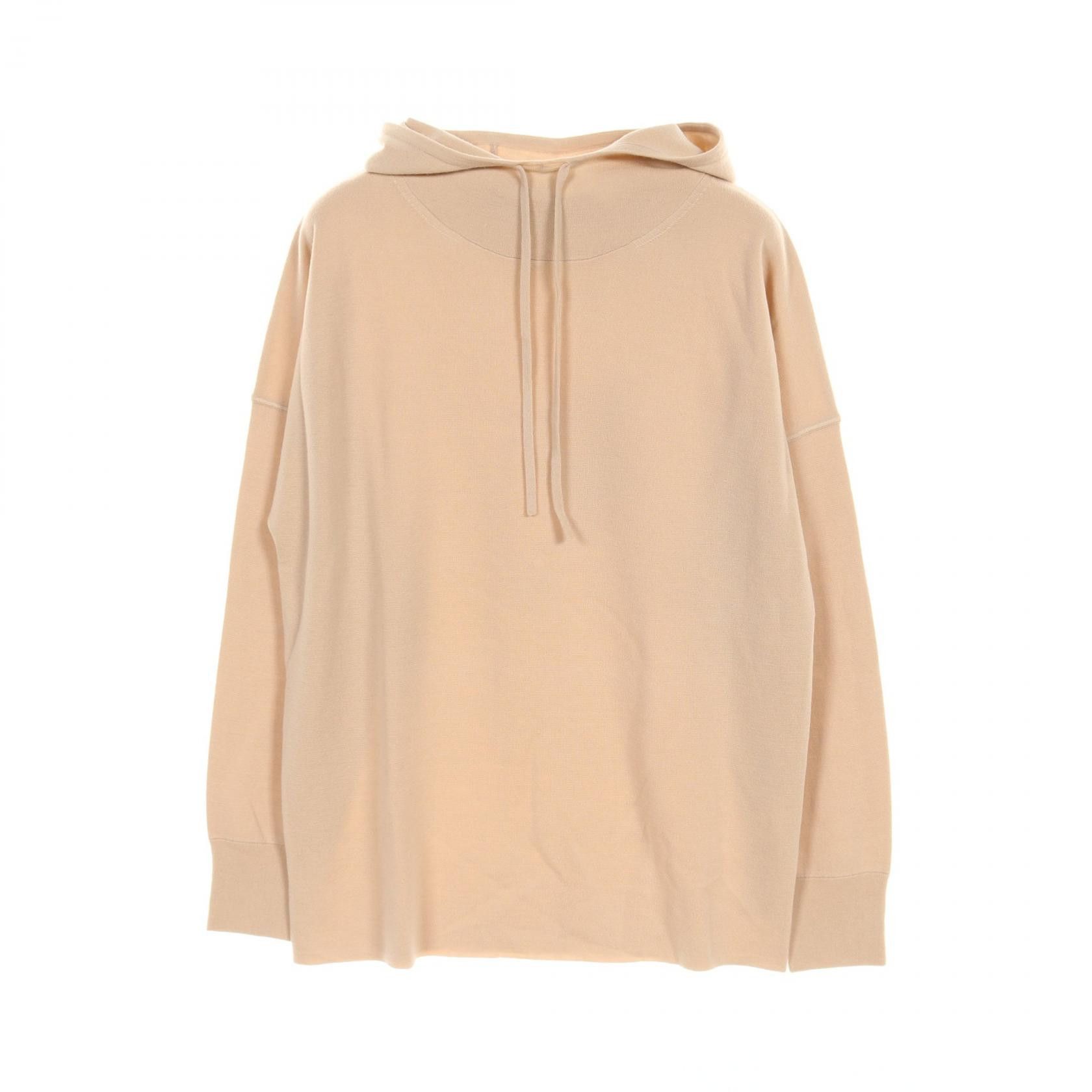 Max Mara Max Mara Max Mara ULRICO Wool Top Natural Material Tops 13610121 DUTY FREE for USA Size ONE SIZE - 1 Thumbnail