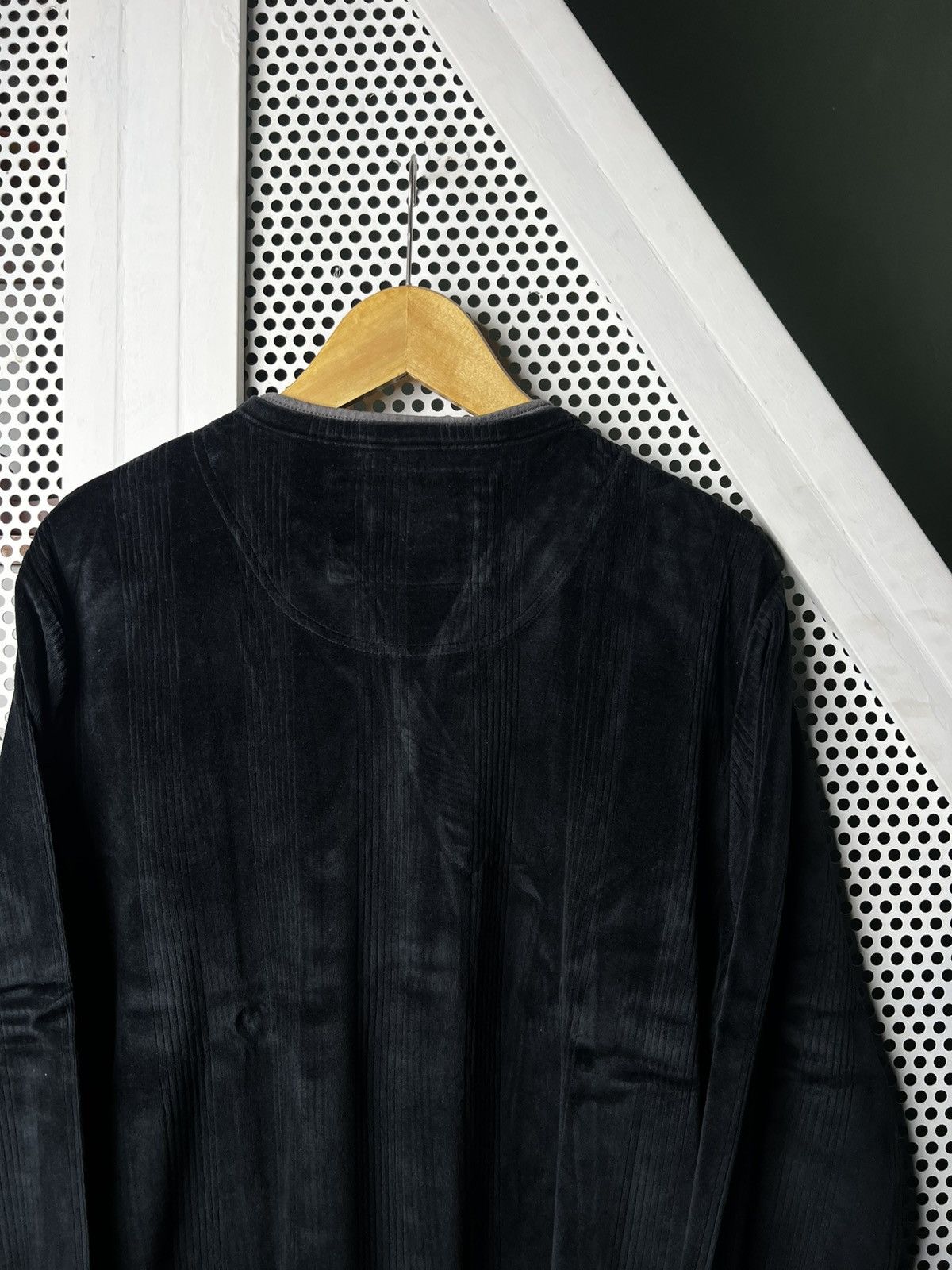 Japanese Brand Japanese Velocette Layered Velvet Longsleeve Vkei Lgb Style Size US L / EU 52-54 / 3 - 4 Thumbnail