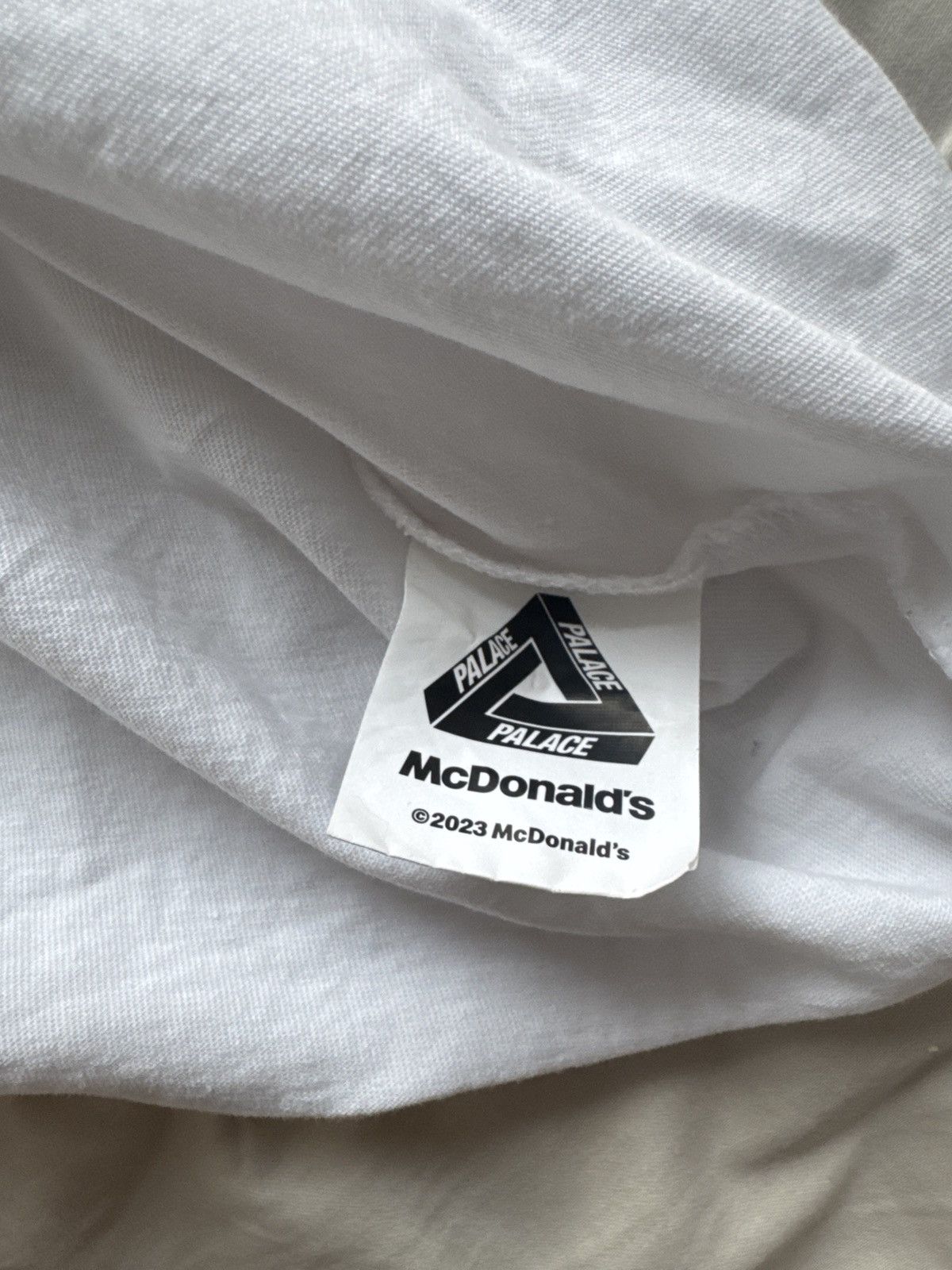 Palace Palace x McDonald’s T-Shirt — White — 2023 — Size L Size US L / EU 52-54 / 3 - 4 Thumbnail