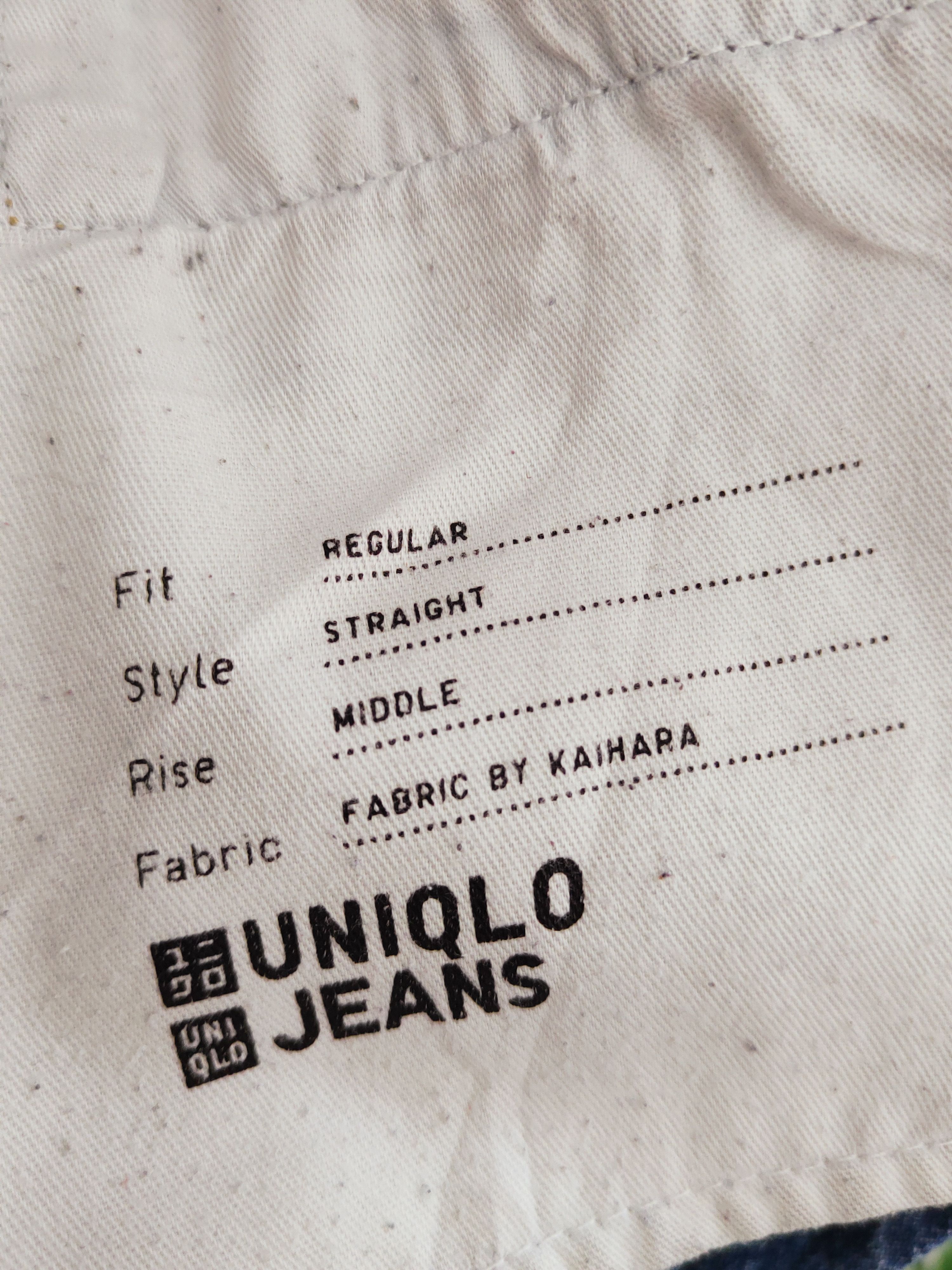 Japanese Brand Uniqlo Blue Distressed Ripped Jeans #S2684 Size US 33 - 15 Thumbnail