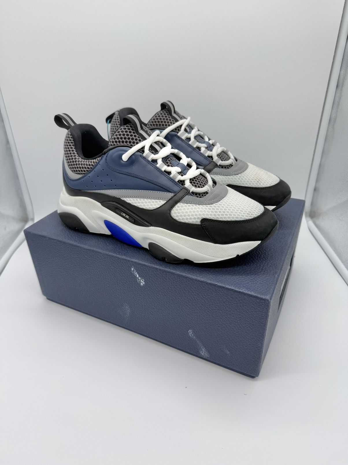 Blue Dior B22 Navy Dior Trainers Size 11 Dior B22 Blue White Navy
