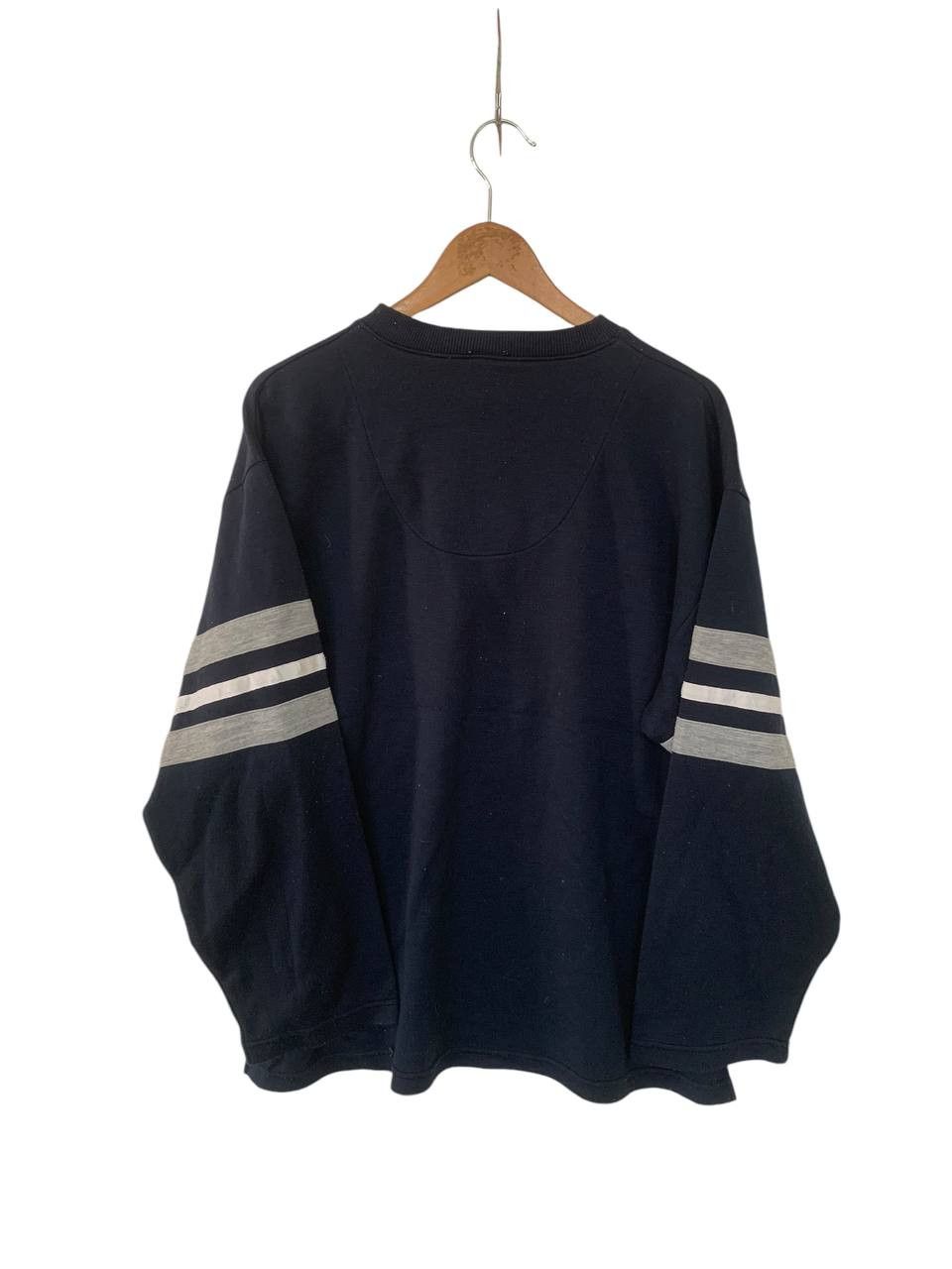 Hanes Vintage Hanes Stripe Sweatshirt 90s Streetwear Large Size US XL / EU 56 / 4 - 2 Thumbnail