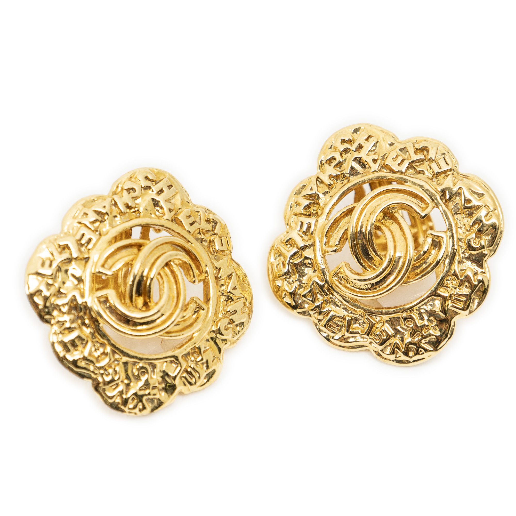 Chanel CC Flower Clip On Earrings Size ONE SIZE - 1 Thumbnail