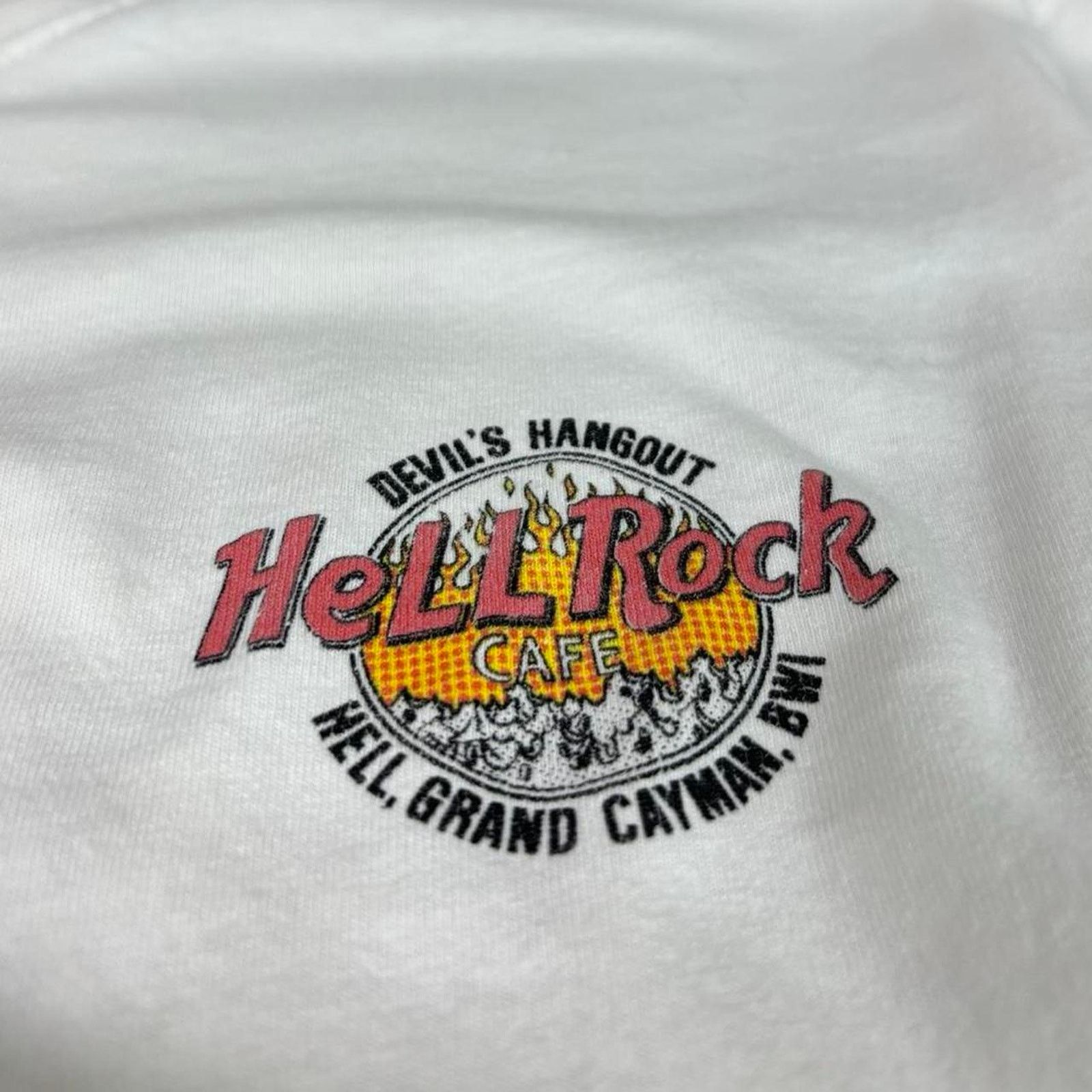 Vintage 90s Hell Graphic T-shirt Size US L / EU 52-54 / 3 - 5 Thumbnail