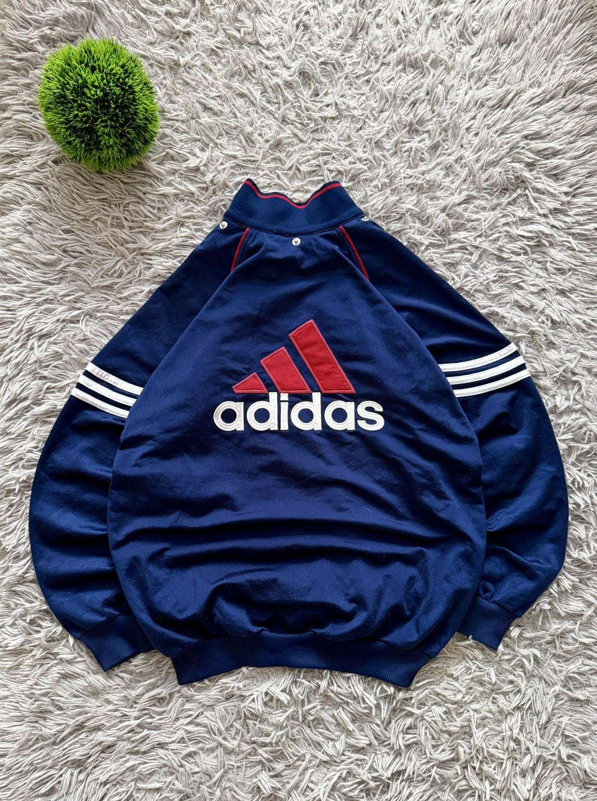 Adidas 00s Adidas Light Jacket Streetwear Vintage Big Logo Rare Size US L / EU 52-54 / 3 - 3 Thumbnail
