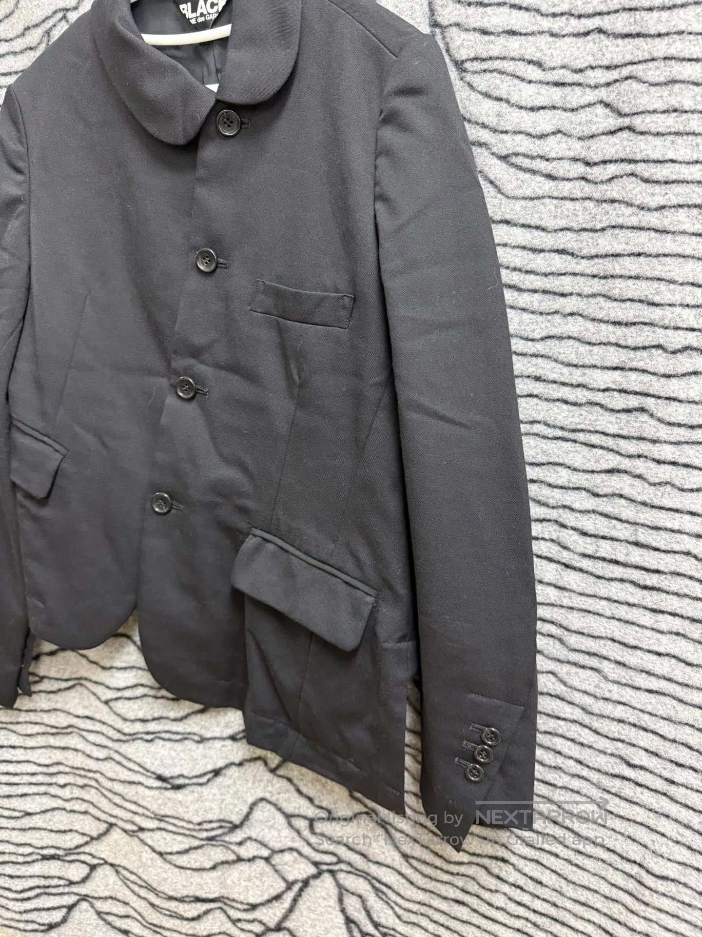 Comme des Garcons Black Comme des Garçons Black Wool Jacket XS. Size XS / US 0-2 / IT 36-38 - 2 Thumbnail