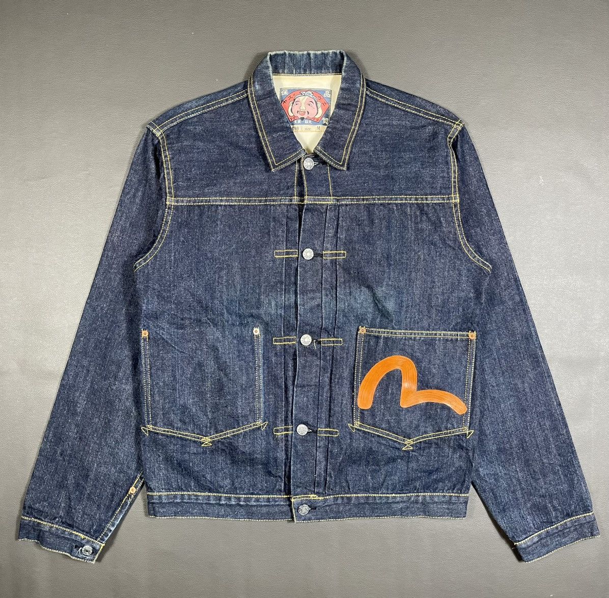 Evisu Evisu Maniacs Type 1 Buckle Back Size US M / EU 48-50 / 2 - 1 Thumbnail