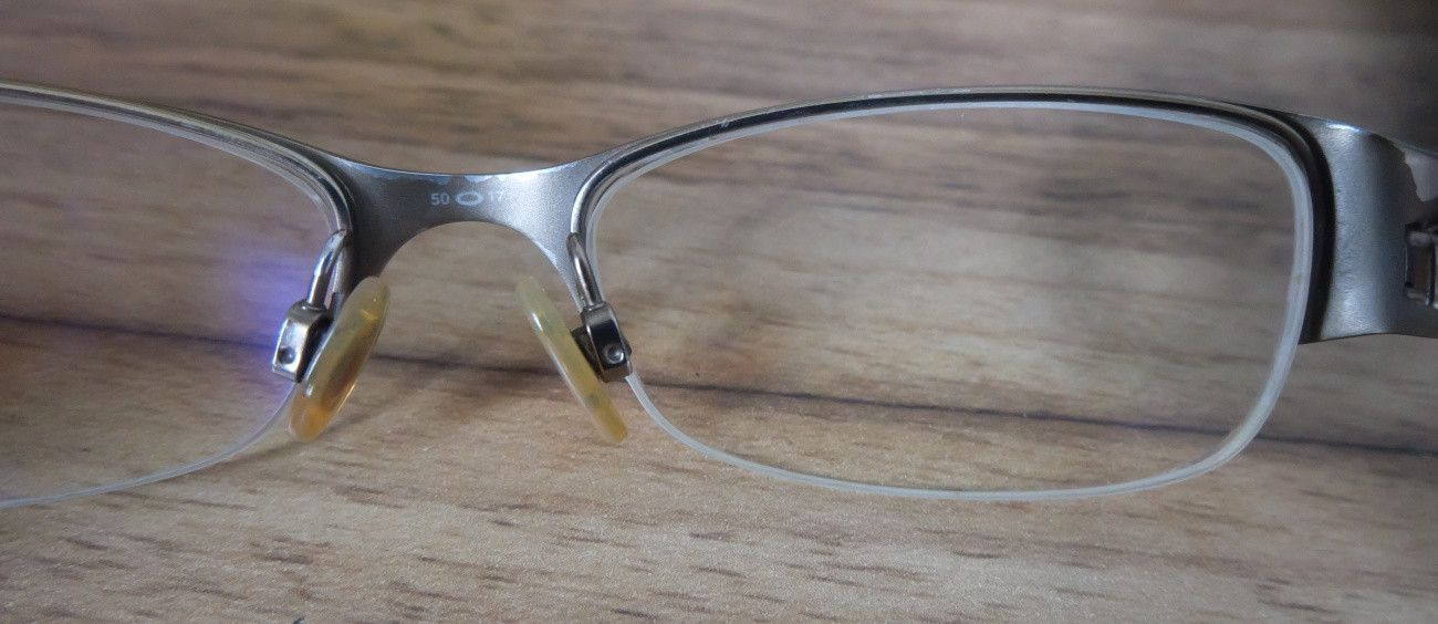 Oakley Oakley OX5039-0450 “Mudslide Elaborate” Half-Rim Glasses Size ONE SIZE - 4 Thumbnail