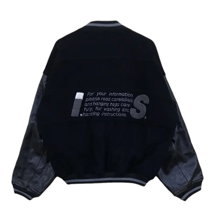 Issey Miyake Vintage 80's Issey Miyake Care Label Leather Sleeve Jackets Size US M / EU 48-50 / 2 - 1 Thumbnail