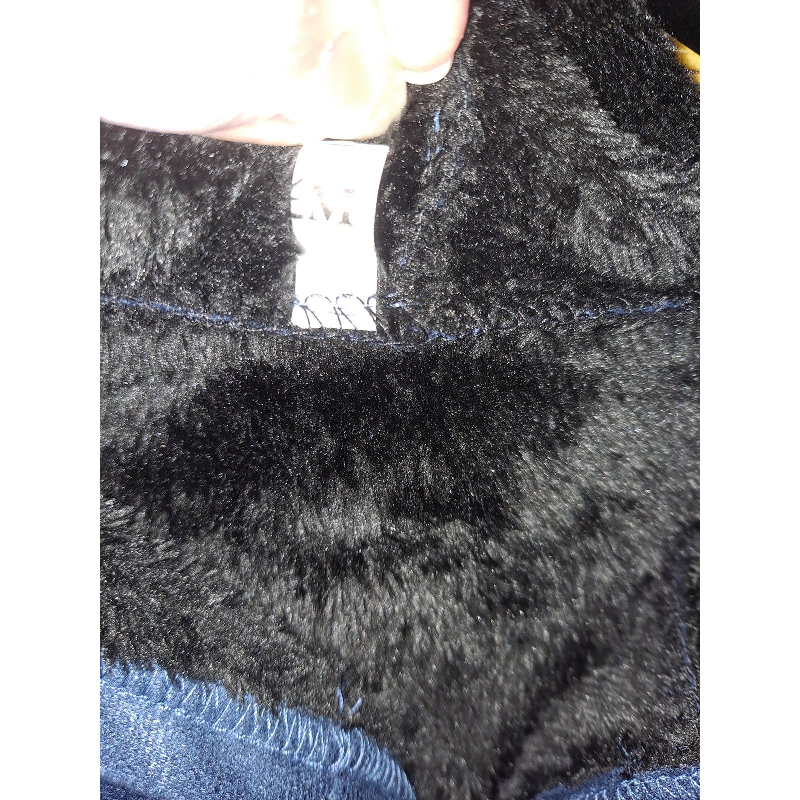 Other Fleece Lined Blue Hooded Lightweight Hook and Loop Coat Size M / US 6-8 / IT 42-44 - 4 Thumbnail