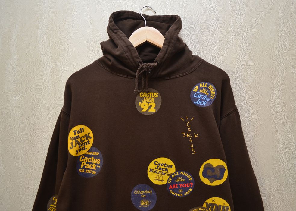 Travis scott 2025 sticker bomb hoodie