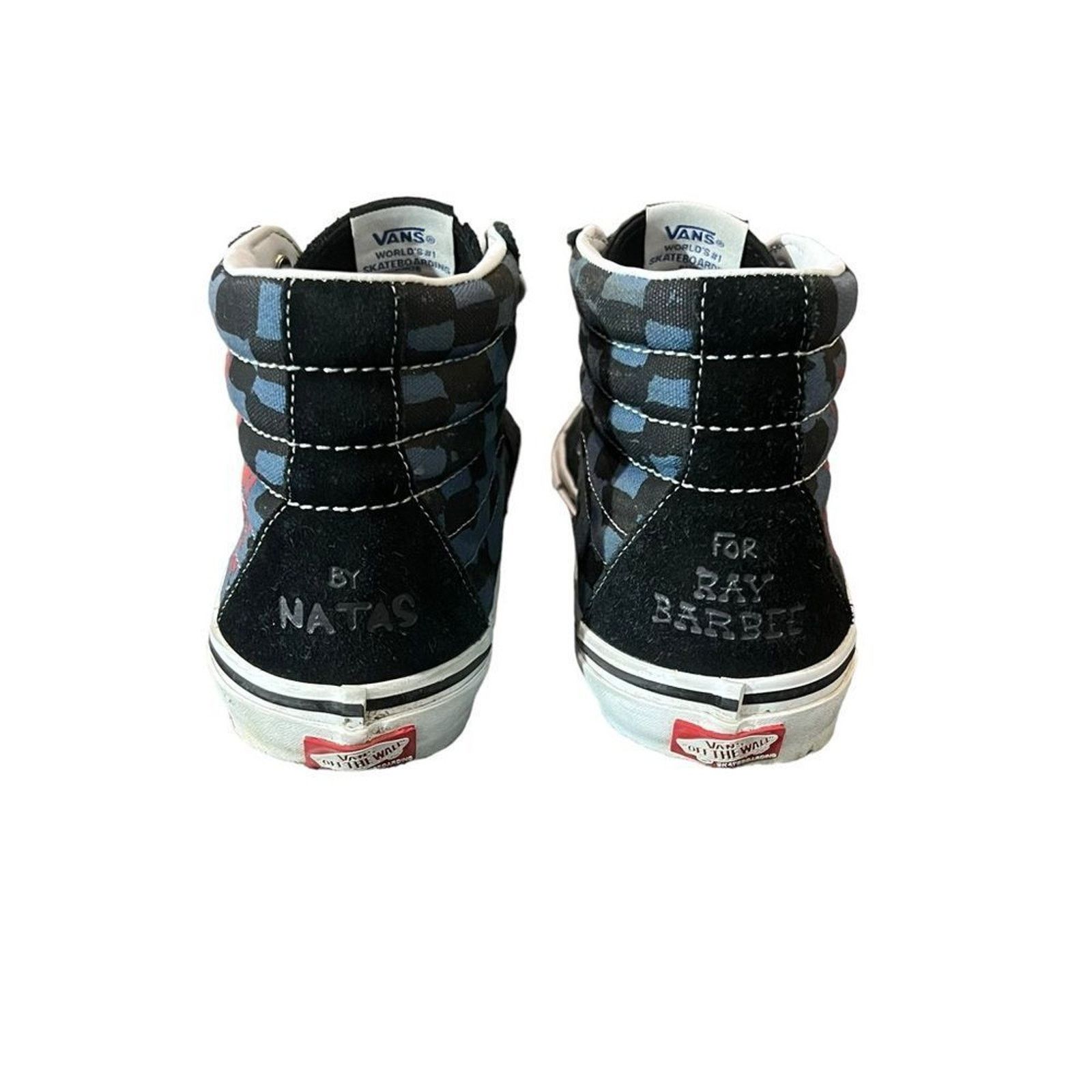 Vans Vans x Krooked Skate Sk8-Hi Camo High Top Skate Shoes Size US 10 / EU 43 - 6 Thumbnail