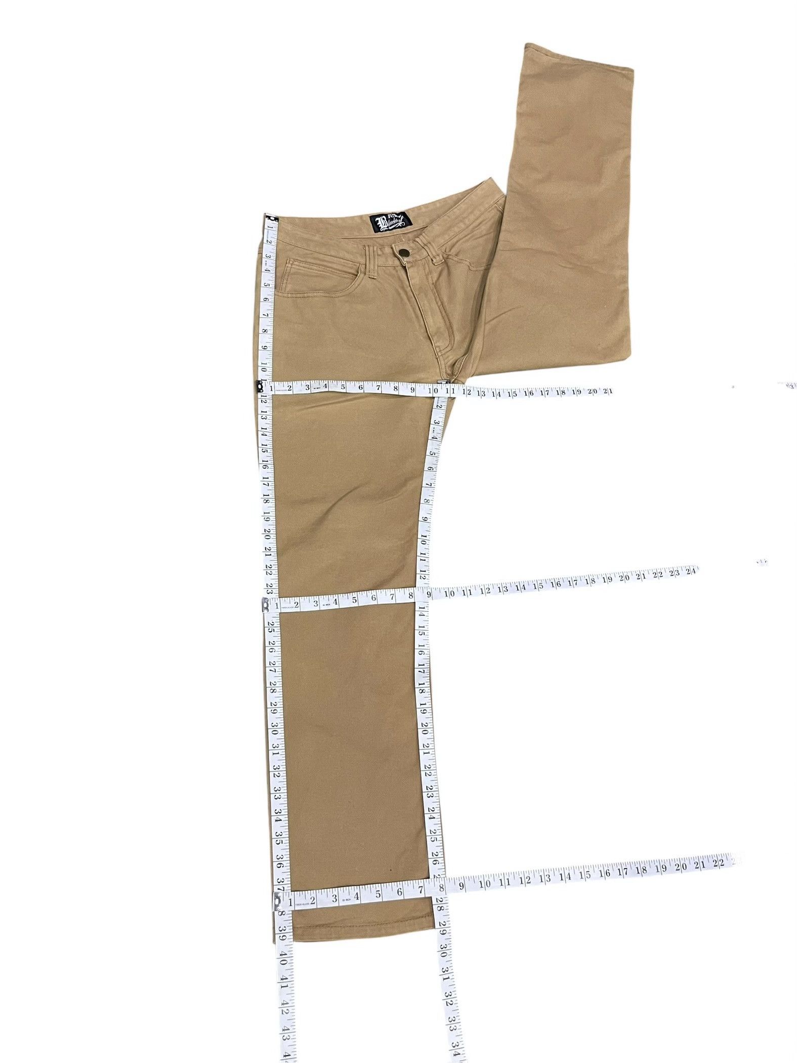 Praying Blackton Prayer Hands Tattoo Style Khaki Pants Archive Denim Size US 29 - 9 Thumbnail