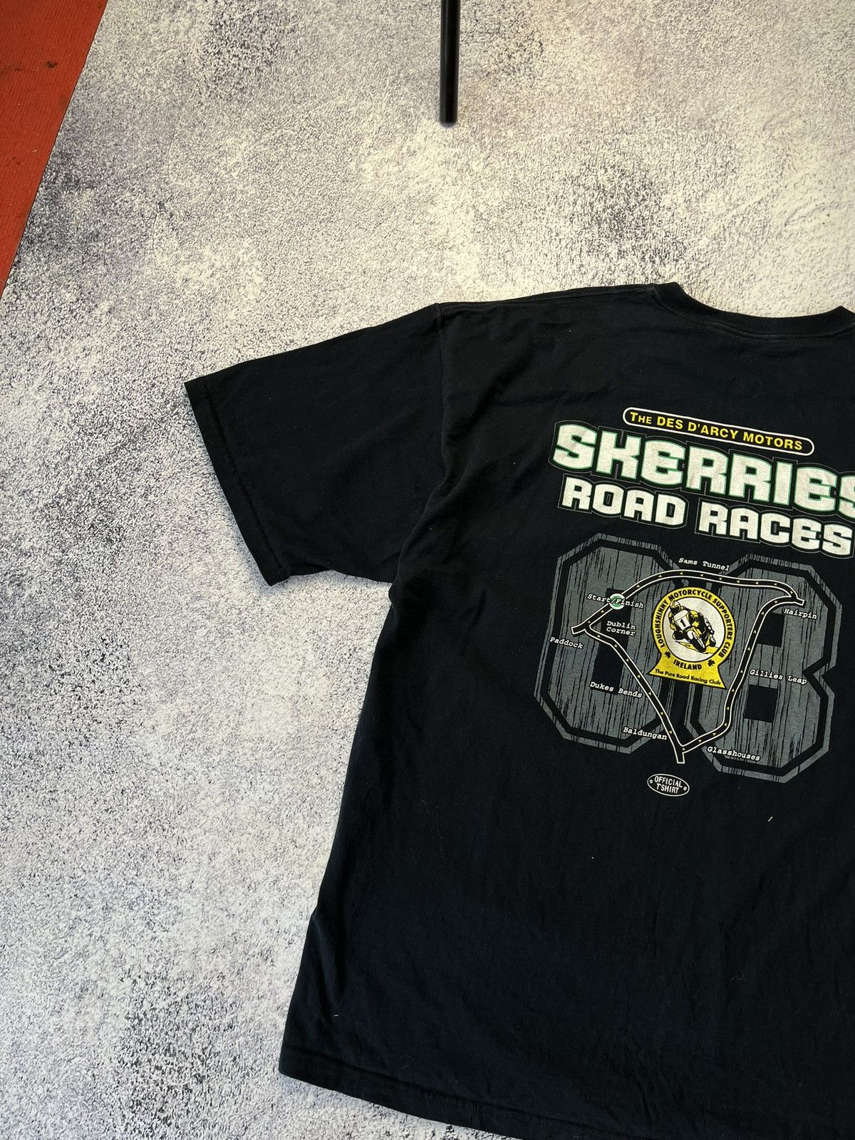 Formula 1 Vintage Moto Racing Skerries Road Races Y2K Size US XXL / EU 58 / 5 - 16 Thumbnail