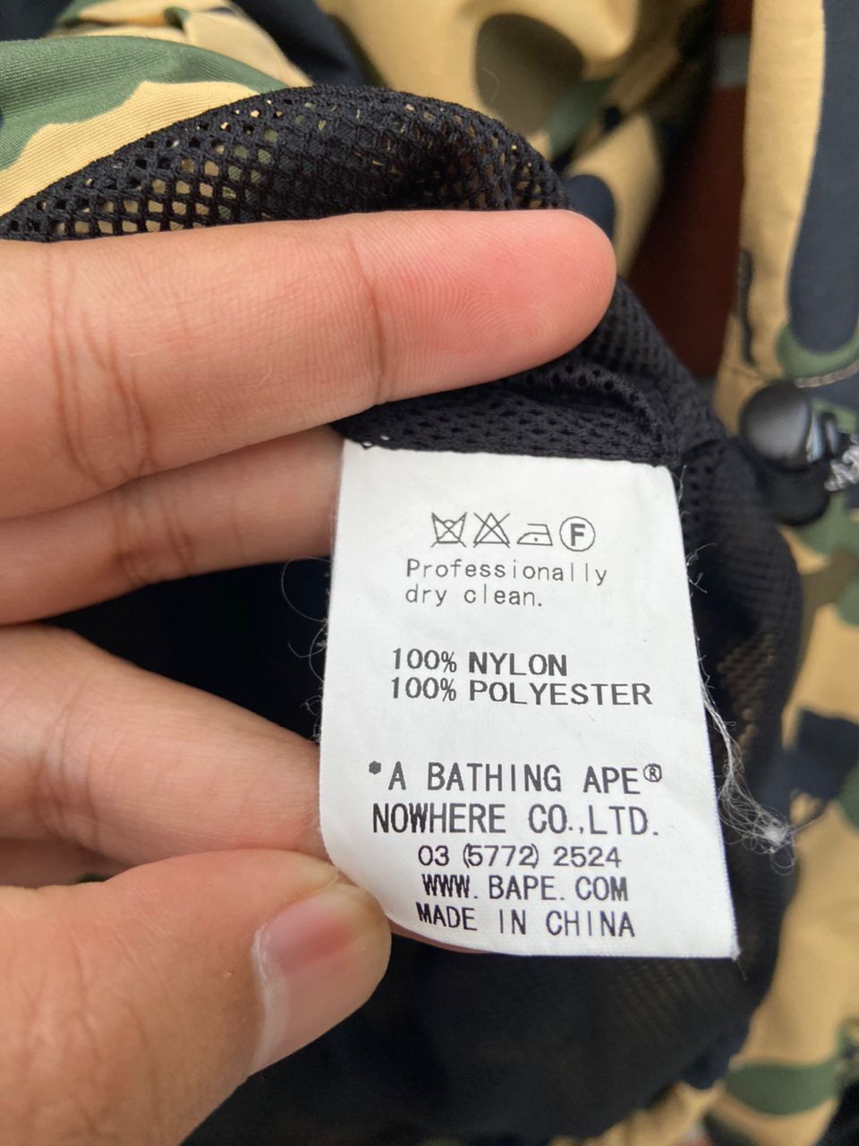 Bape × Nigo Bape 1st Camo Light Jacket Size US M / EU 48-50 / 2 - 9 Thumbnail