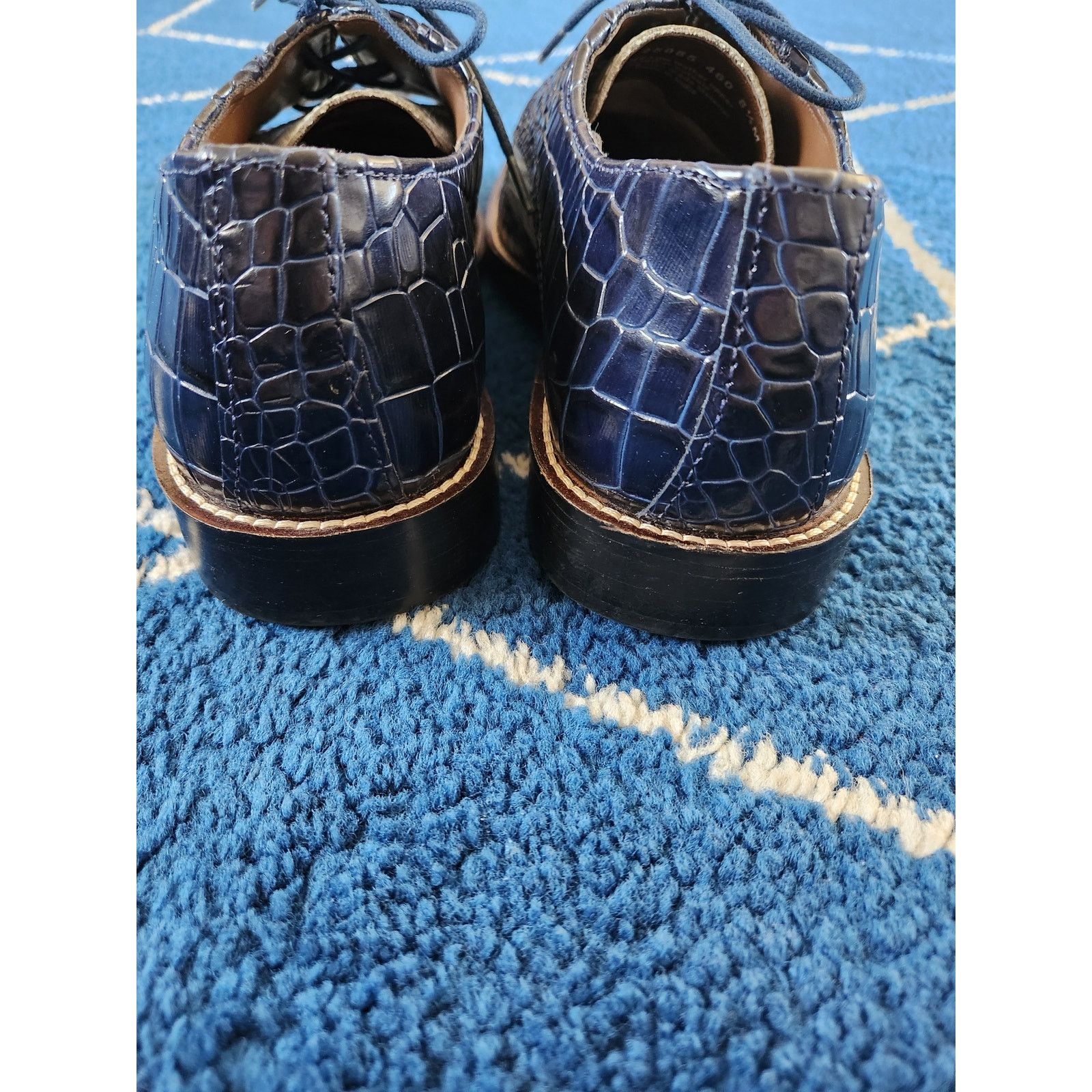 Stacy Adams Stacy Adams Men's Gallinari Wingtip Oxford Shoes -8.5 Size US 8.5 / EU 41-42 - 4 Thumbnail