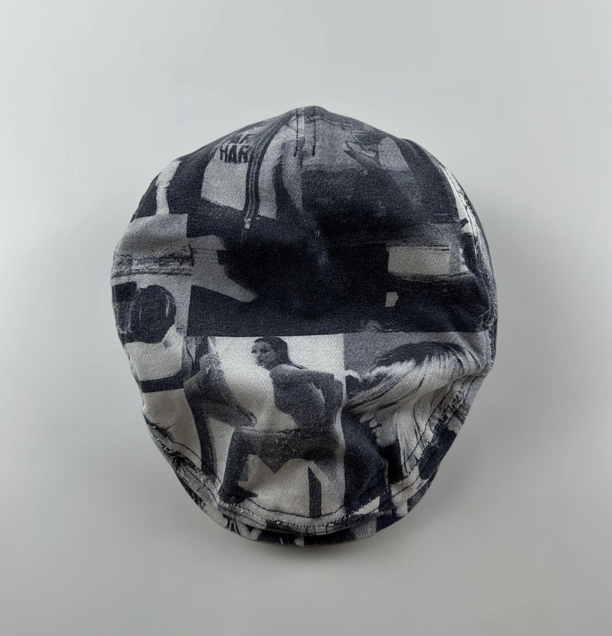 image of Fullprint Girl Portrait Baretta Hat, Men's