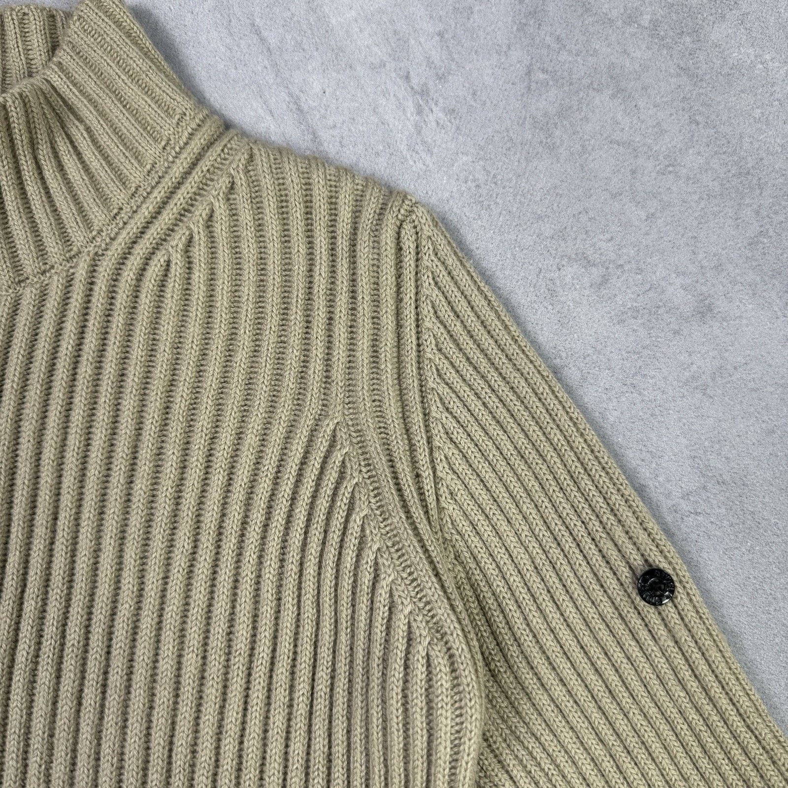 Stone Island Vintage Stone Island Junior Heavy Sweater Size 12/152 Beige Size US XS / EU 42 / 0 - 4 Thumbnail