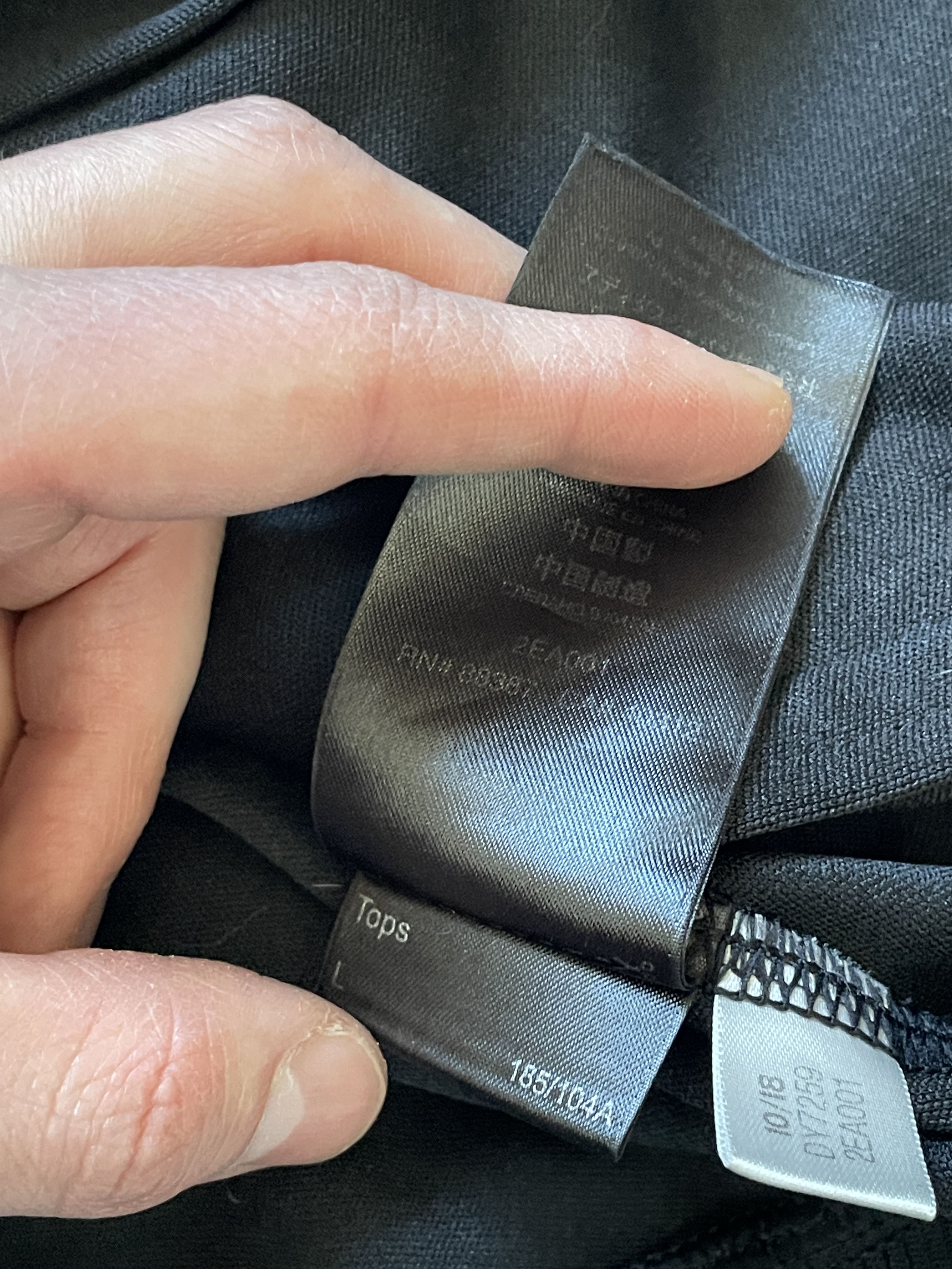 Y-3 Y3 ADIDAS X YOHJI YAMAMOTO SAMPLE SLIM FIT TRACKTOP ZIP Size US M / EU 48-50 / 2 - 10 Thumbnail