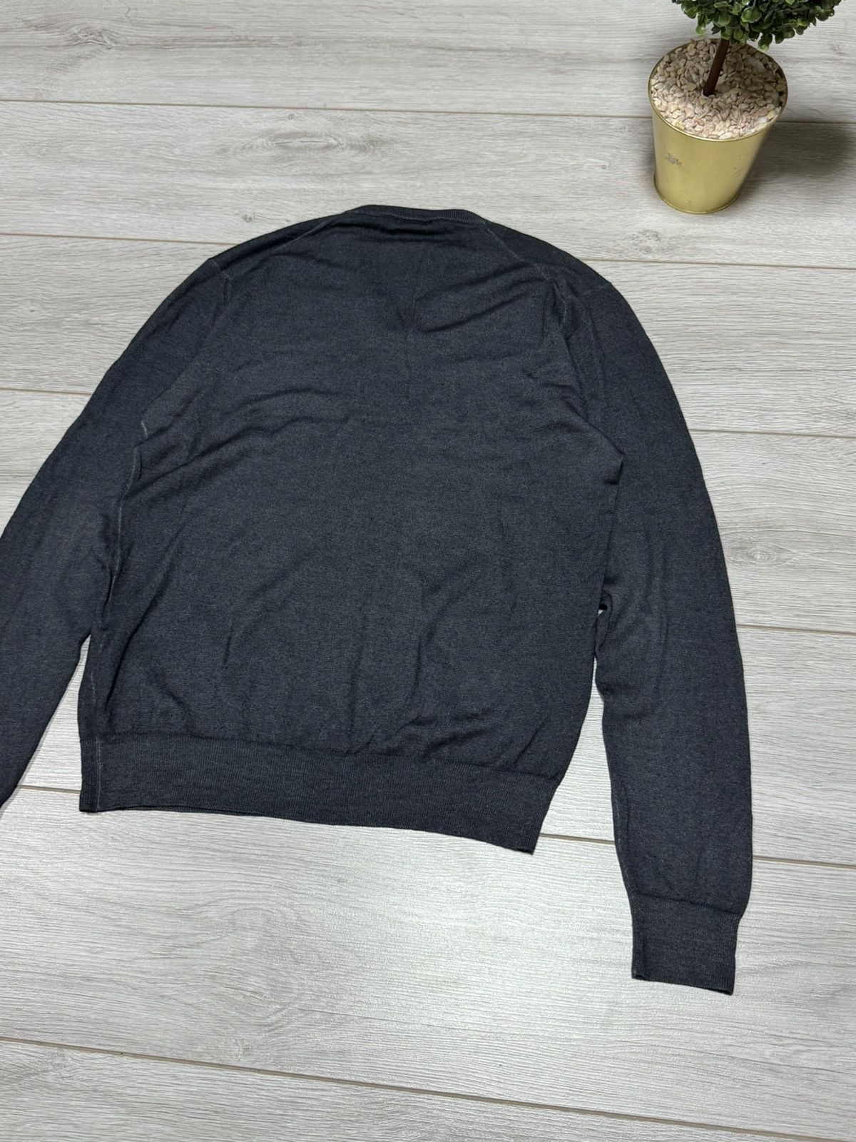 Prada Prada mohair wool silk sweater rhombus jumper Size US L / EU 52-54 / 3 - 7 Thumbnail