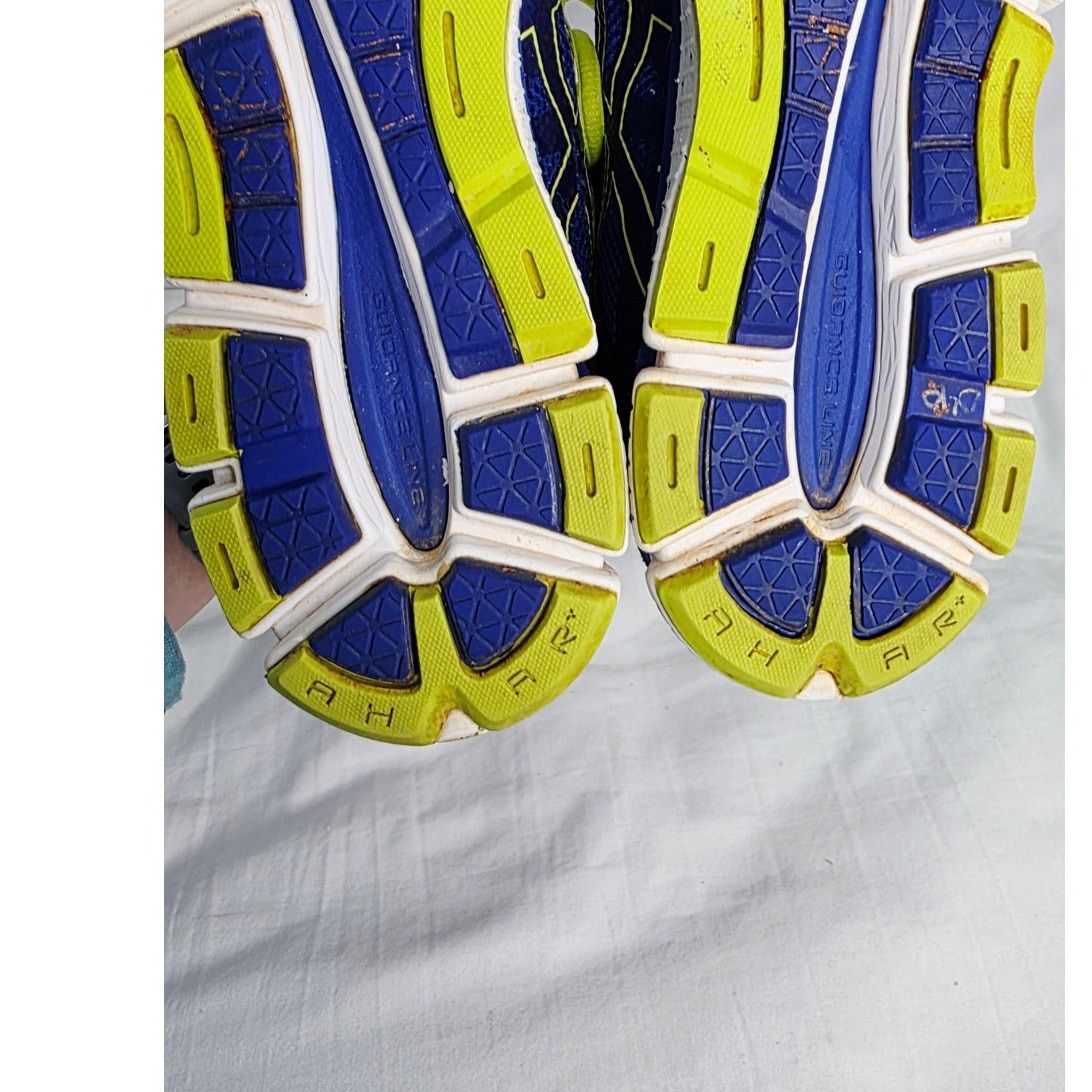 Asics Asics Blue Lime Running Shoes Men's Athletic Trainer Sneaker Size US 8.5 / EU 41-42 - 11 Thumbnail