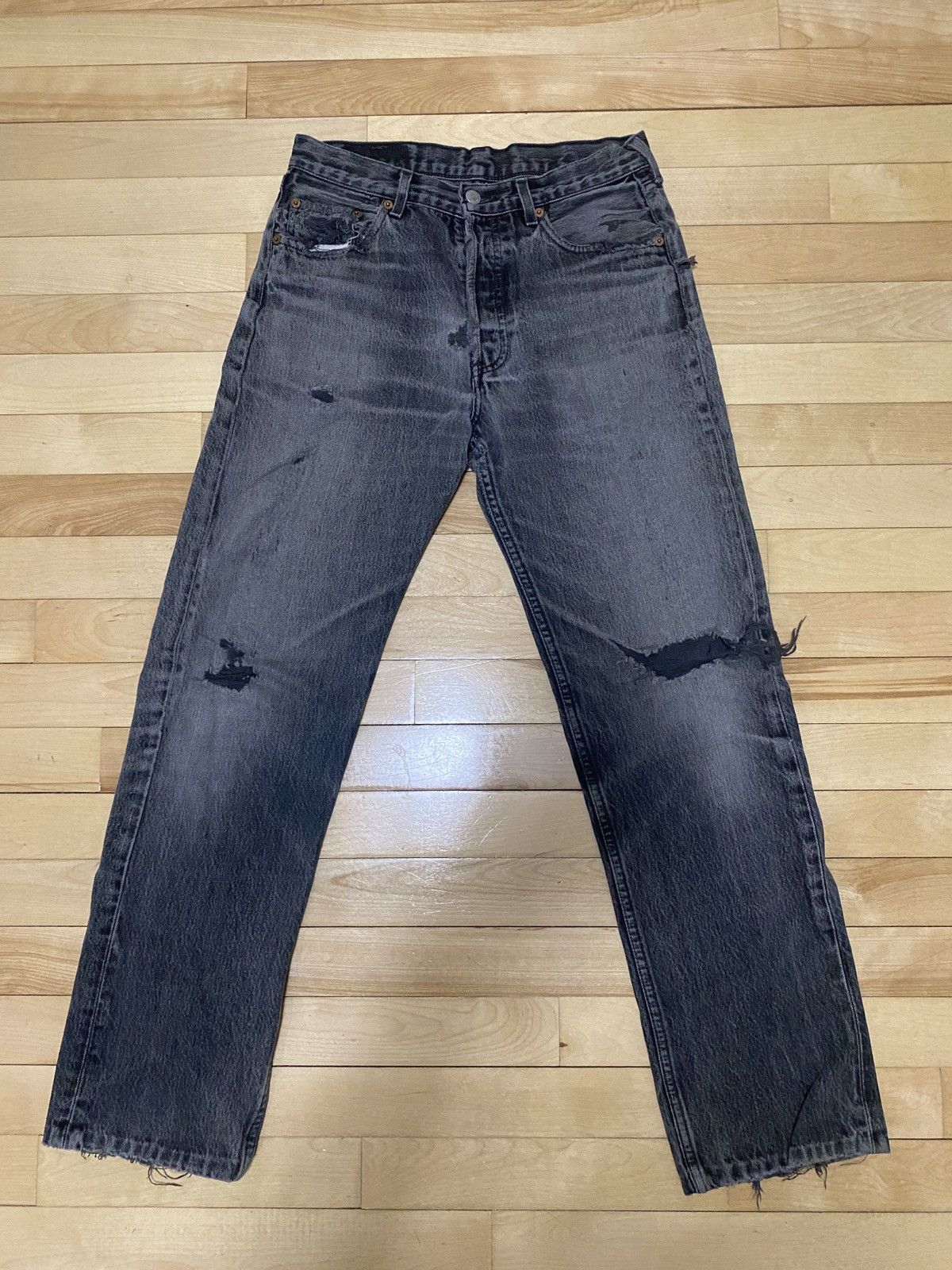 image of Levis Vintage Faded Levi’S in Black, Men's (Size 30)