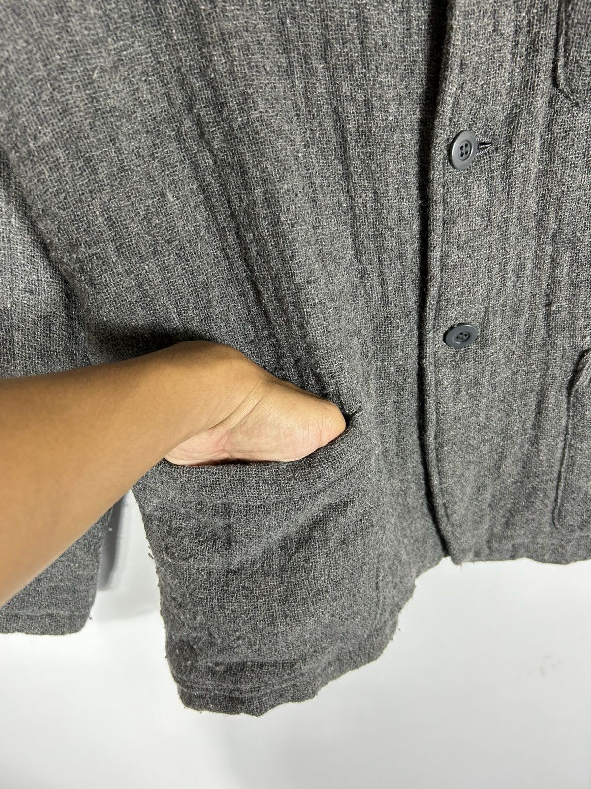GOODENOUGH ⚡️Vintage GOODENOUGH Wool Button Coat Jacket Size US S / EU 44-46 / 1 - 6 Thumbnail