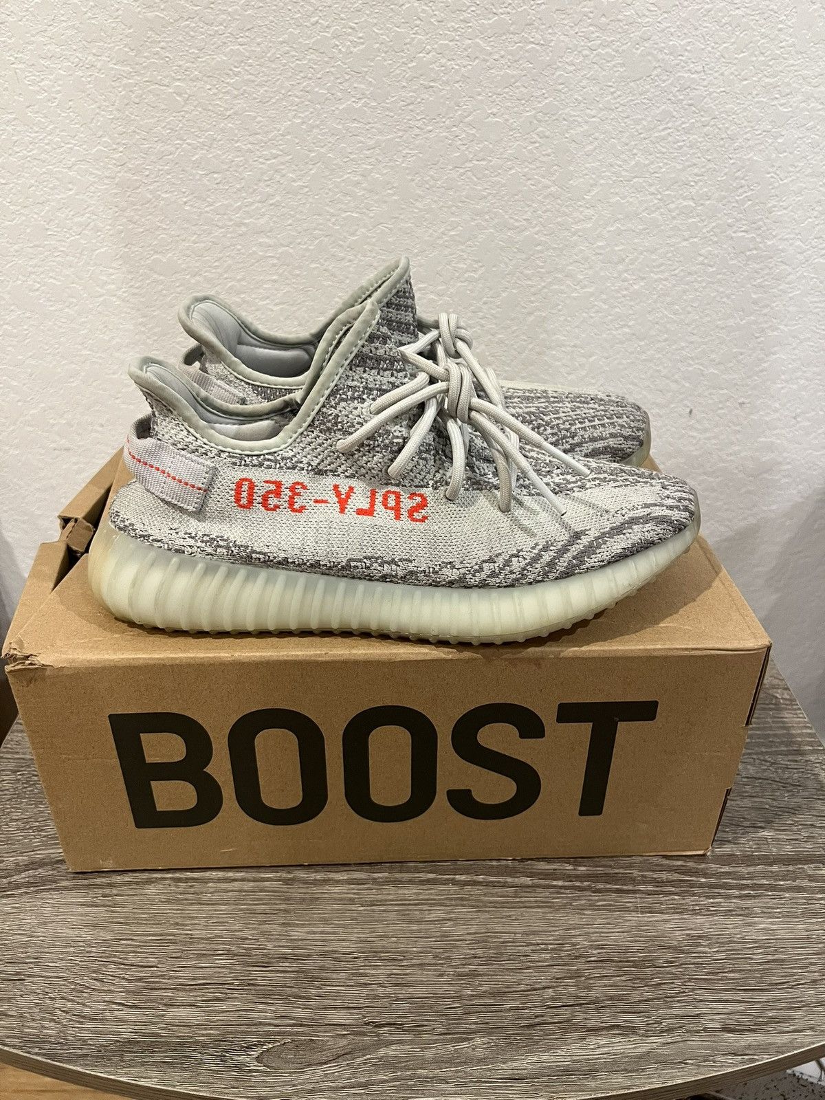 Adidas Adidas Yeezy Boost 350 V2 Blue Tint Size US 9 / EU 42 - 1 Thumbnail