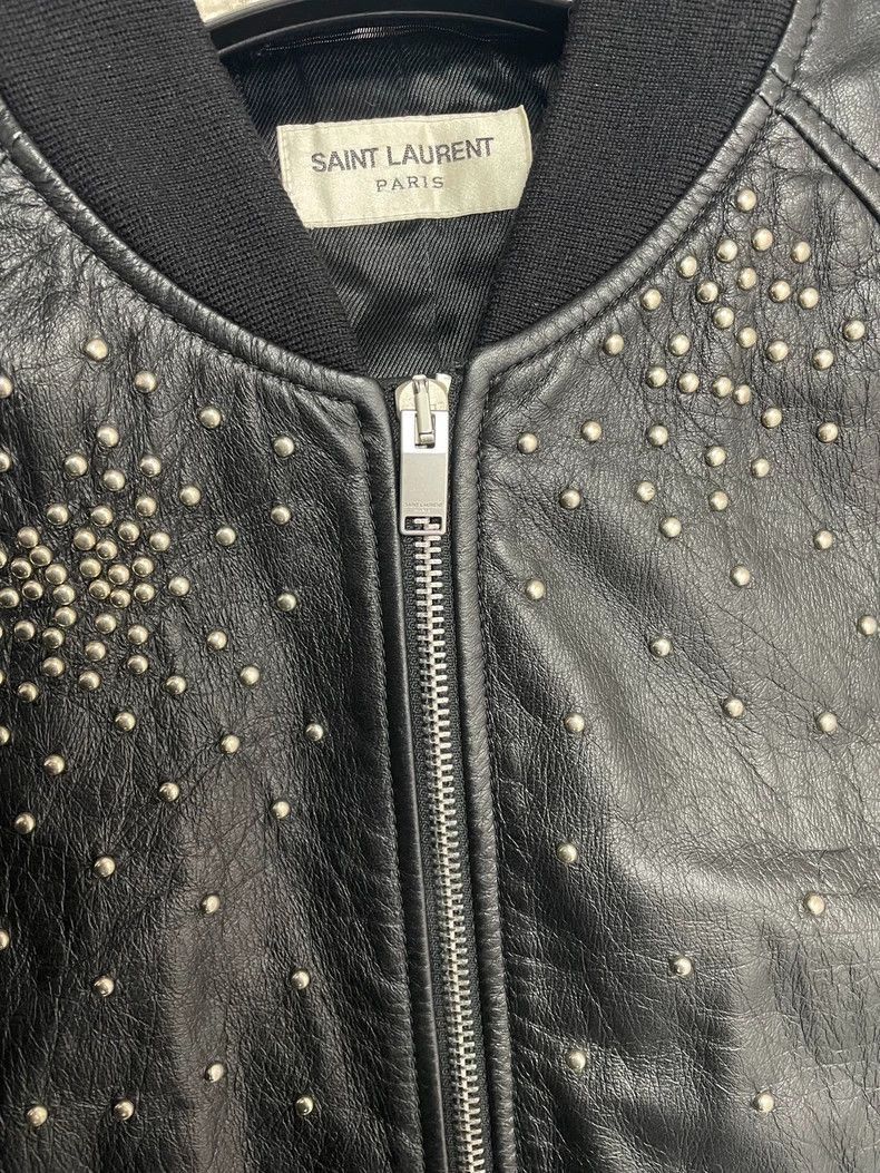 Saint Laurent Paris Saint Laurent Paris Rivet fireworks sheepskin jacket-2506 Size US S / EU 44-46 / 1 - 3 Thumbnail