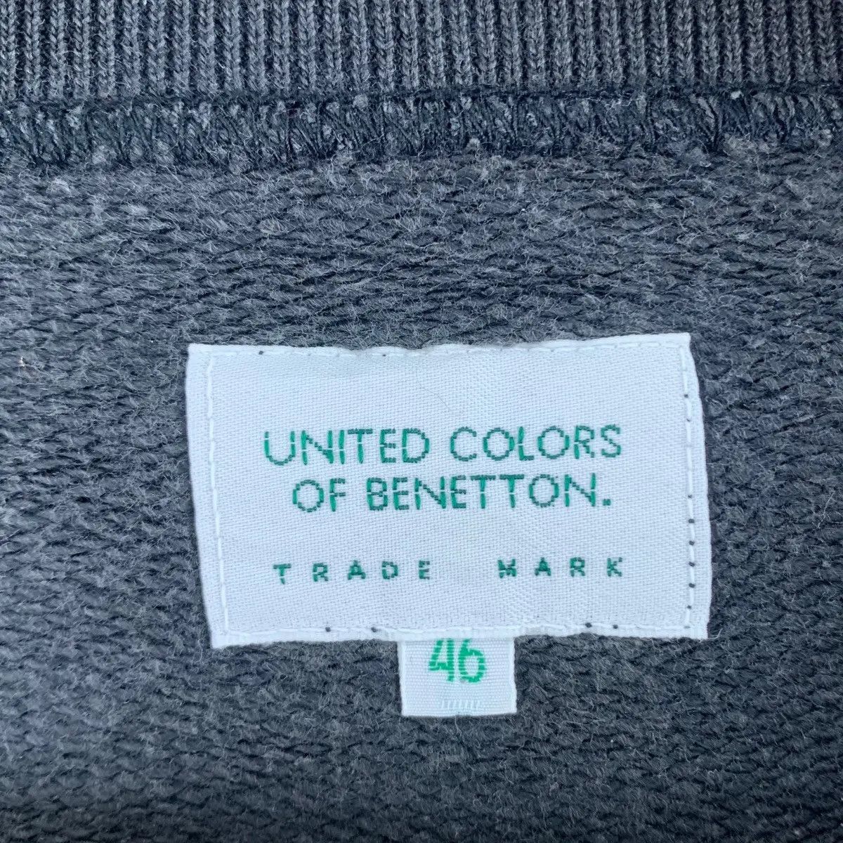 United Colors Of Benetton Vtg UNITED COLORS BENETTON Continent Safari Sweatshirt Love Size XL / US 12-14 / IT 48-50 - 6 Thumbnail