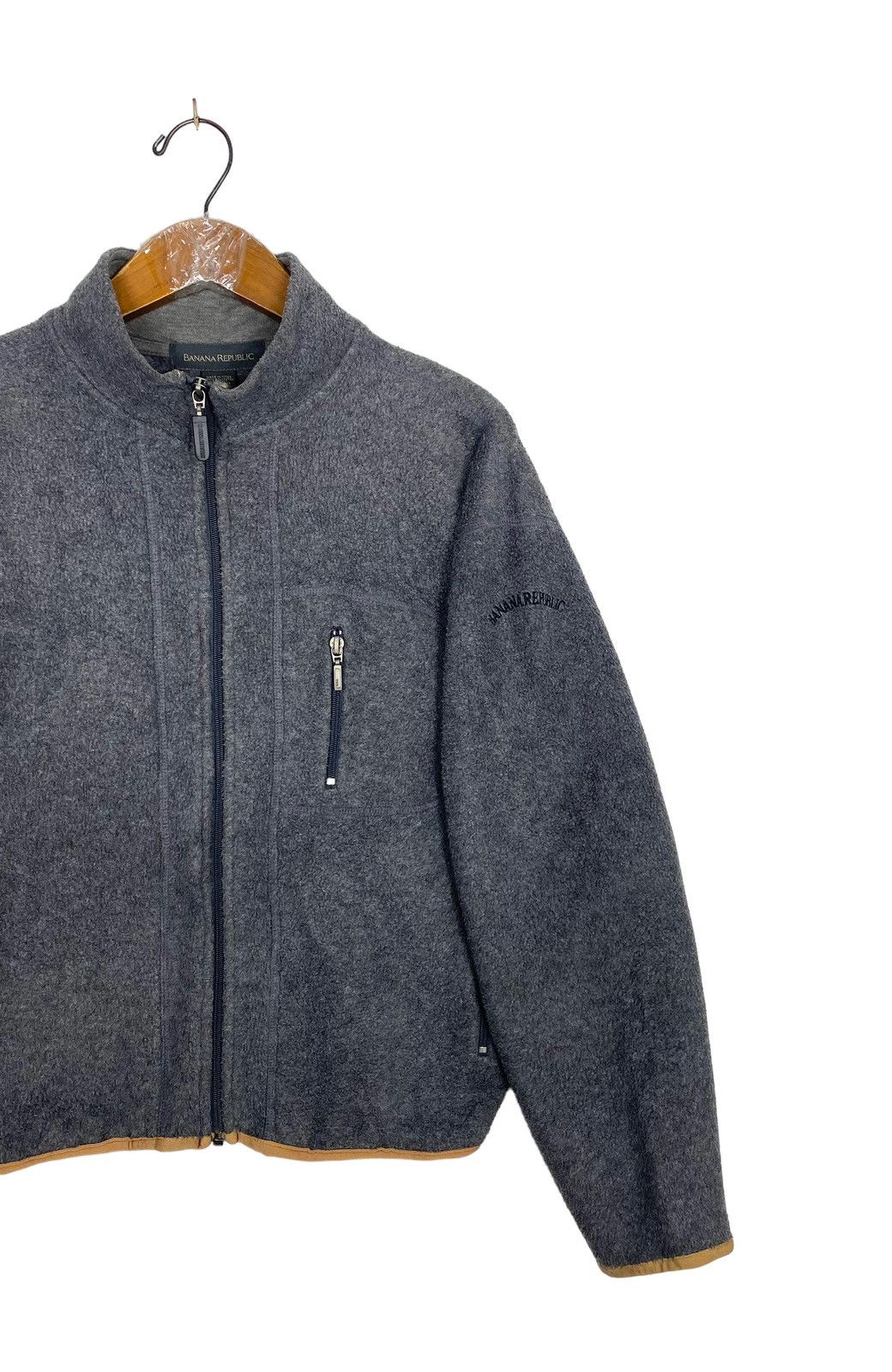 Banana Republic Rare‼️ Banana Republic Fleece Zipper Size US XS / EU 42 / 0 - 2 Thumbnail