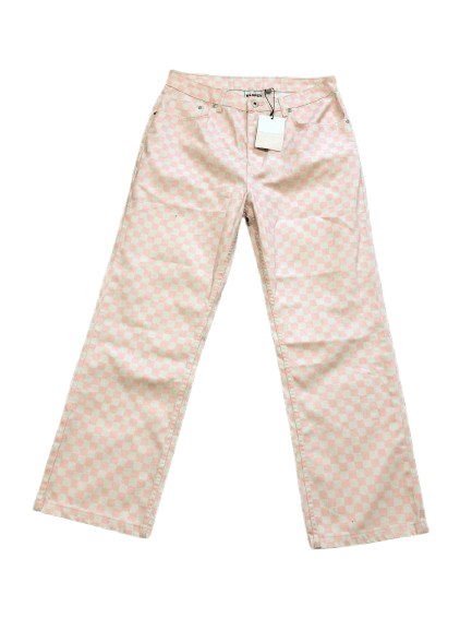 The Ragged Priest Luxury The Ragged Priest Checkered Denim Jeans Size 34 Size 34" / US 12 / IT 48 - 1 Thumbnail