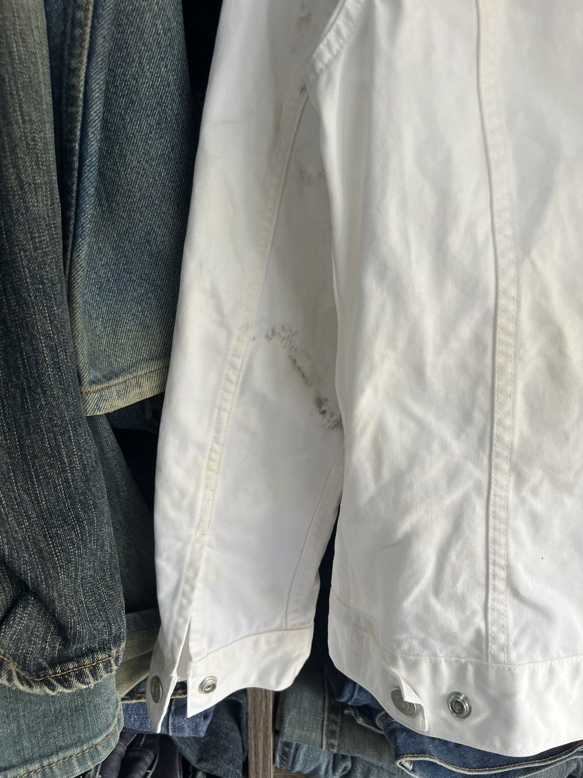 Levi's 🔥Punk Collar Levis Denim Jacket Size US S / EU 44-46 / 1 - 14 Thumbnail