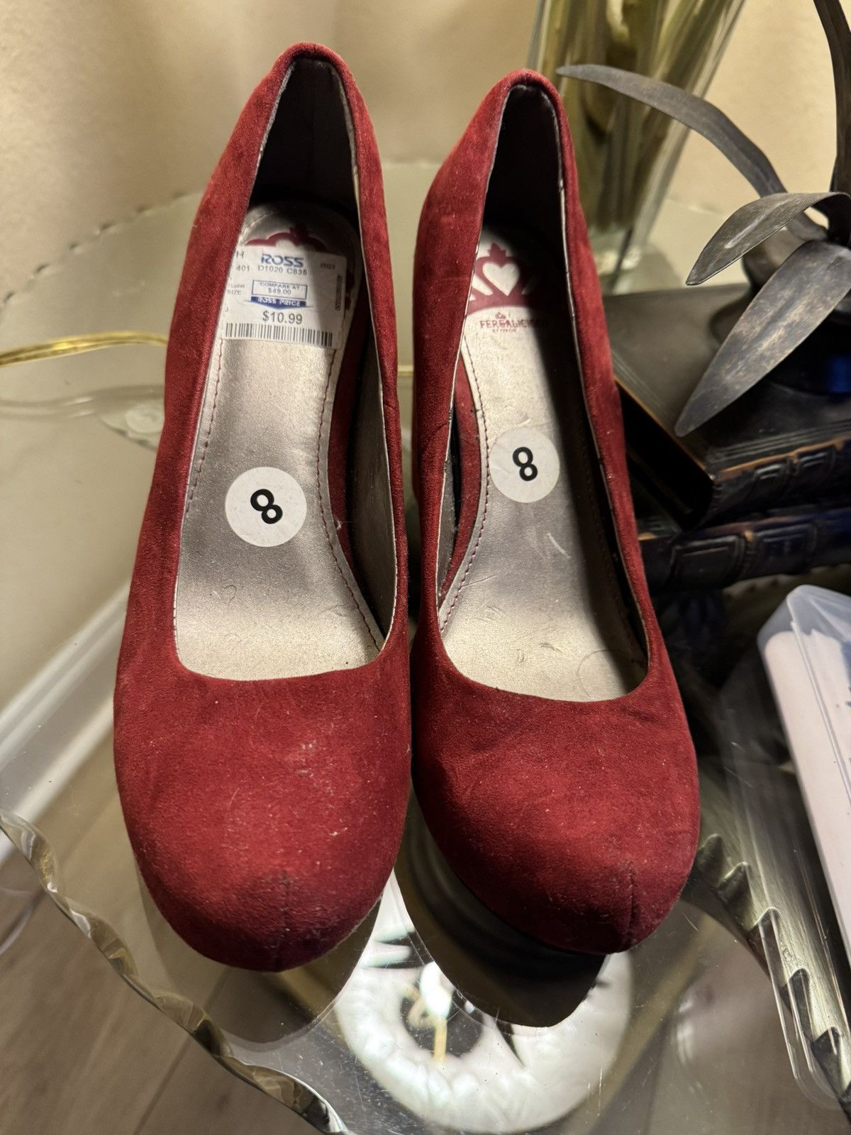 Other Red wedge heels Size US 8 / IT 38 - 5 Thumbnail
