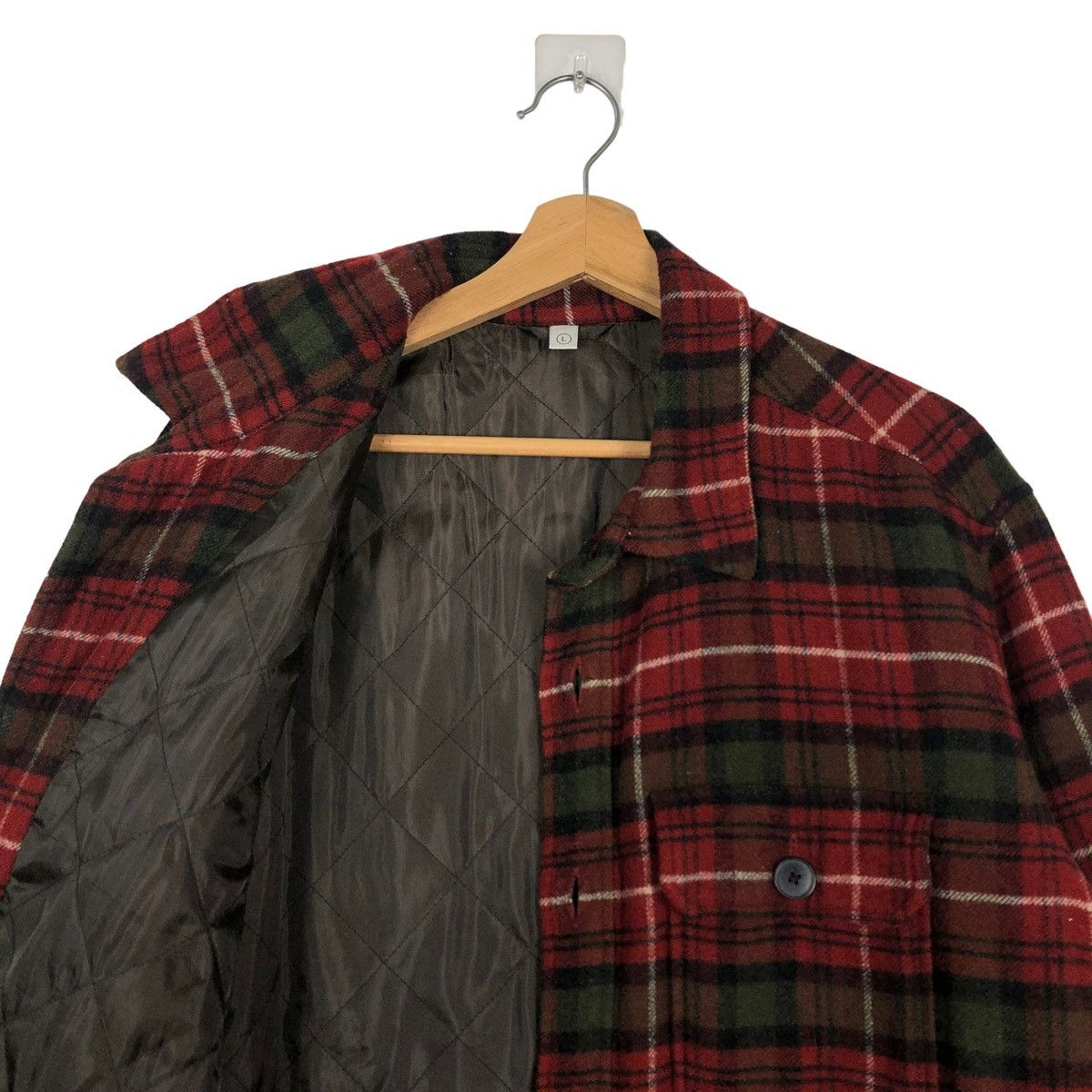 Flannel 🔥VINTAGE FLANNEL JACKET UNIQLO ISSEY MIYAKE TARTAN Size US L / EU 52-54 / 3 - 10 Thumbnail