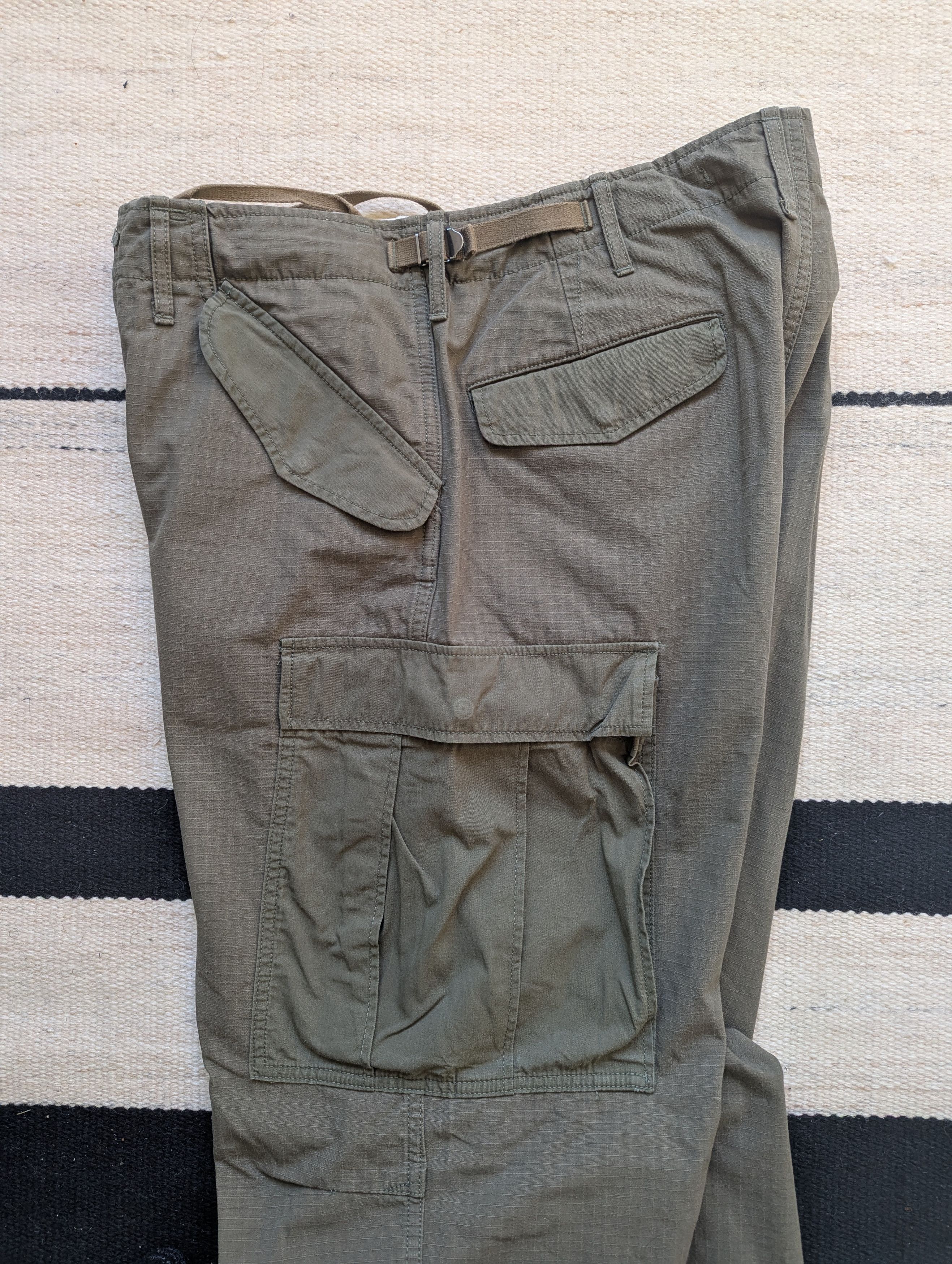 Nanamica Nanamica olive green cordura Cargo pants Size US 32 / EU 48 - 5 Thumbnail