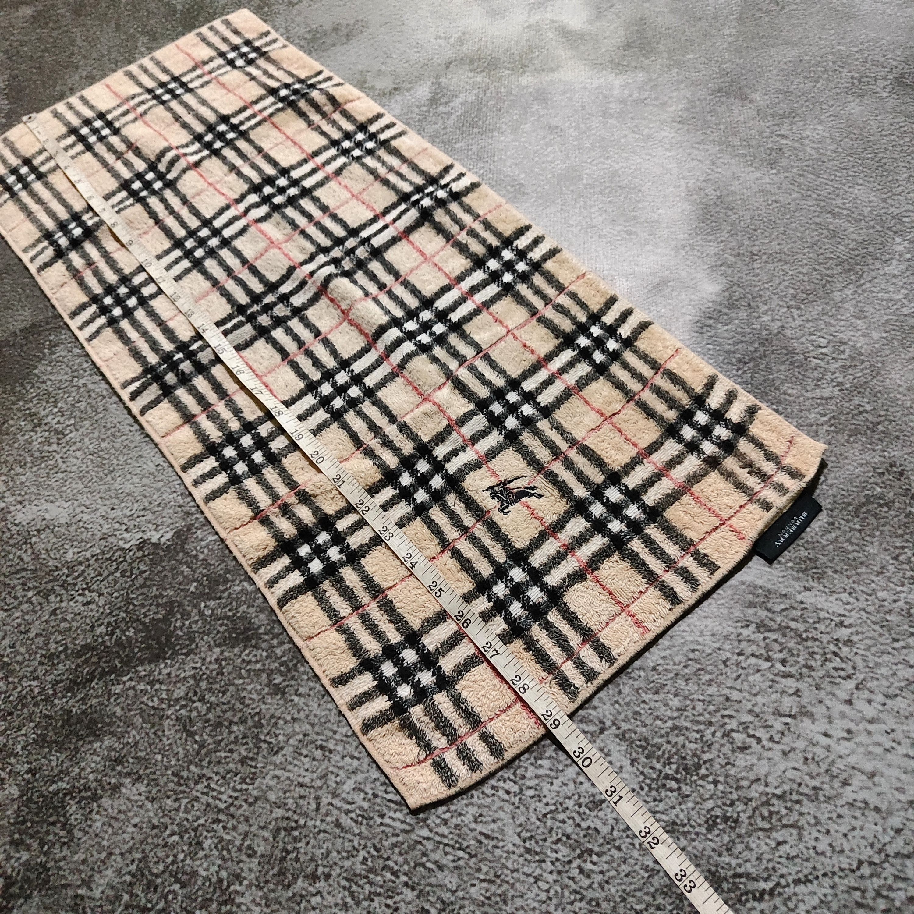 Burberry × Vintage BURBERRY LONDON NOVA CHECK VINTAGE TOWEL Size ONE SIZE - 6 Thumbnail