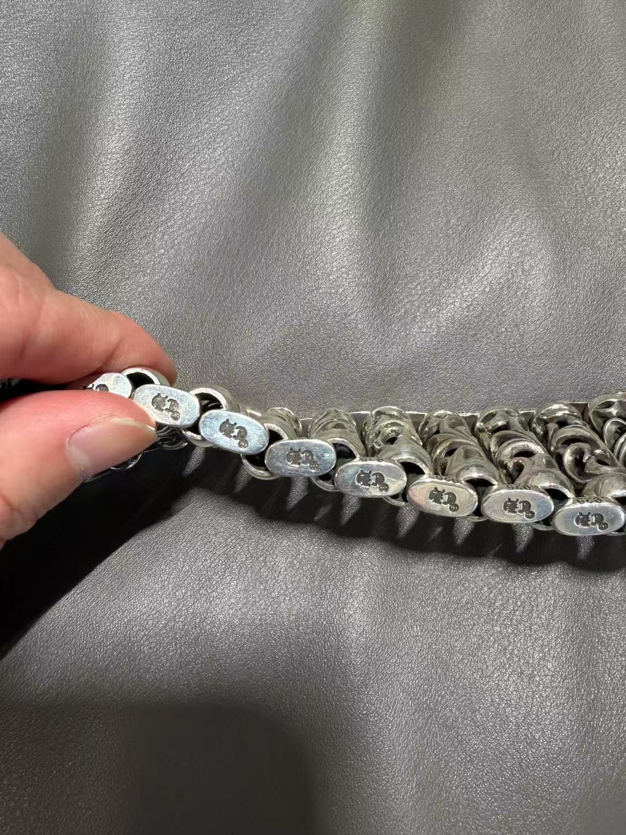 Chrome Hearts Chrome Hearts Roller Belt Size 32 - 18 Thumbnail