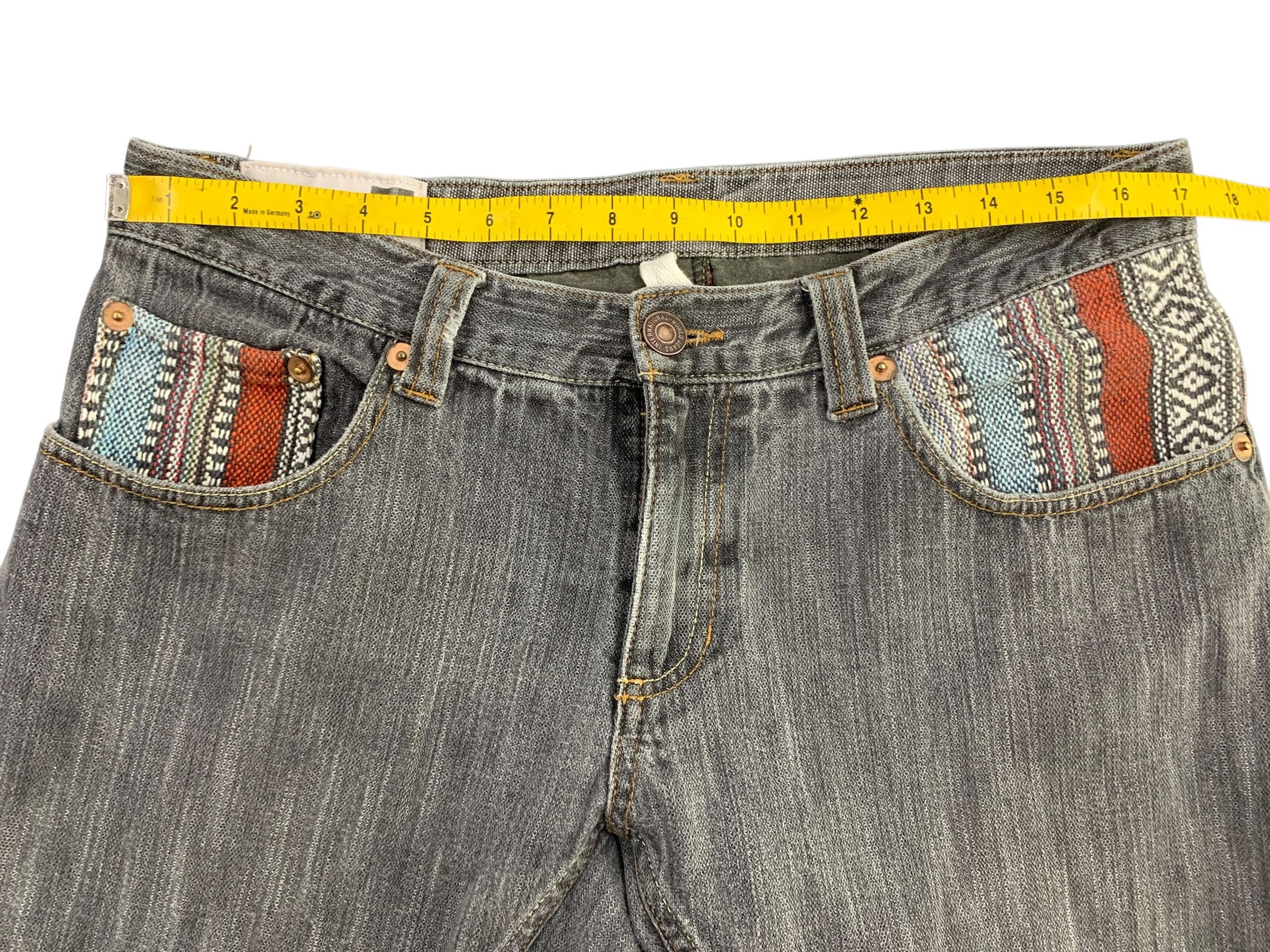 Japanese Brand Modish Double Waist Jeans Size US 34 / EU 50 - 18 Thumbnail