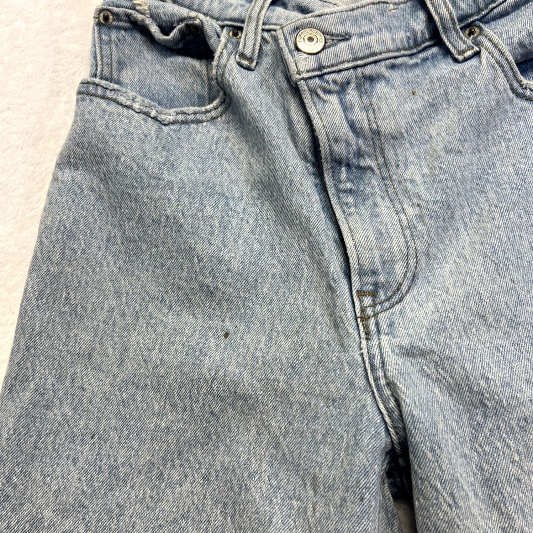 Abercrombie & Fitch Abercrombie & Fitch The 90s Straight Ultra High Rise Mom Jeans Denim 25/0s Jeans Blue 5-Pocket 90s Womens Size 42" / US 20 - 5 Thumbnail