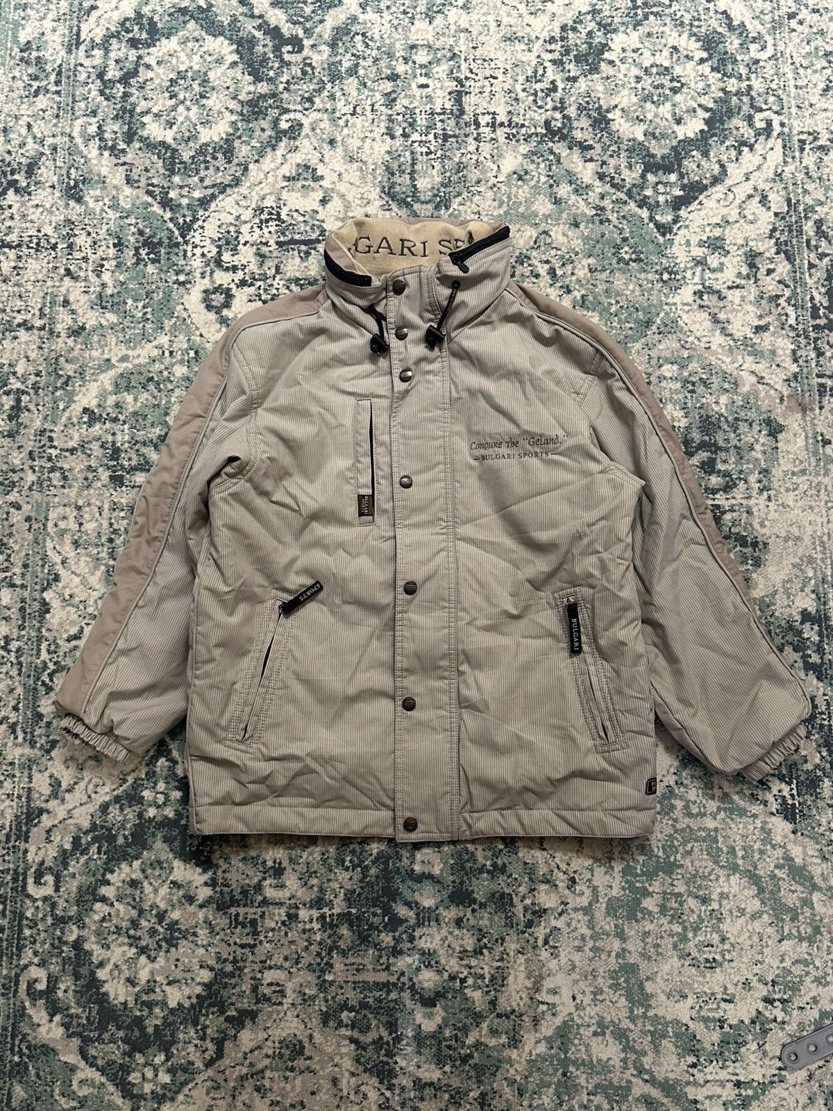 Bvlgari Vintage 1990 Bvlgari Sport Hooded Jacket Size US M / EU 48-50 / 2 - 6 Thumbnail