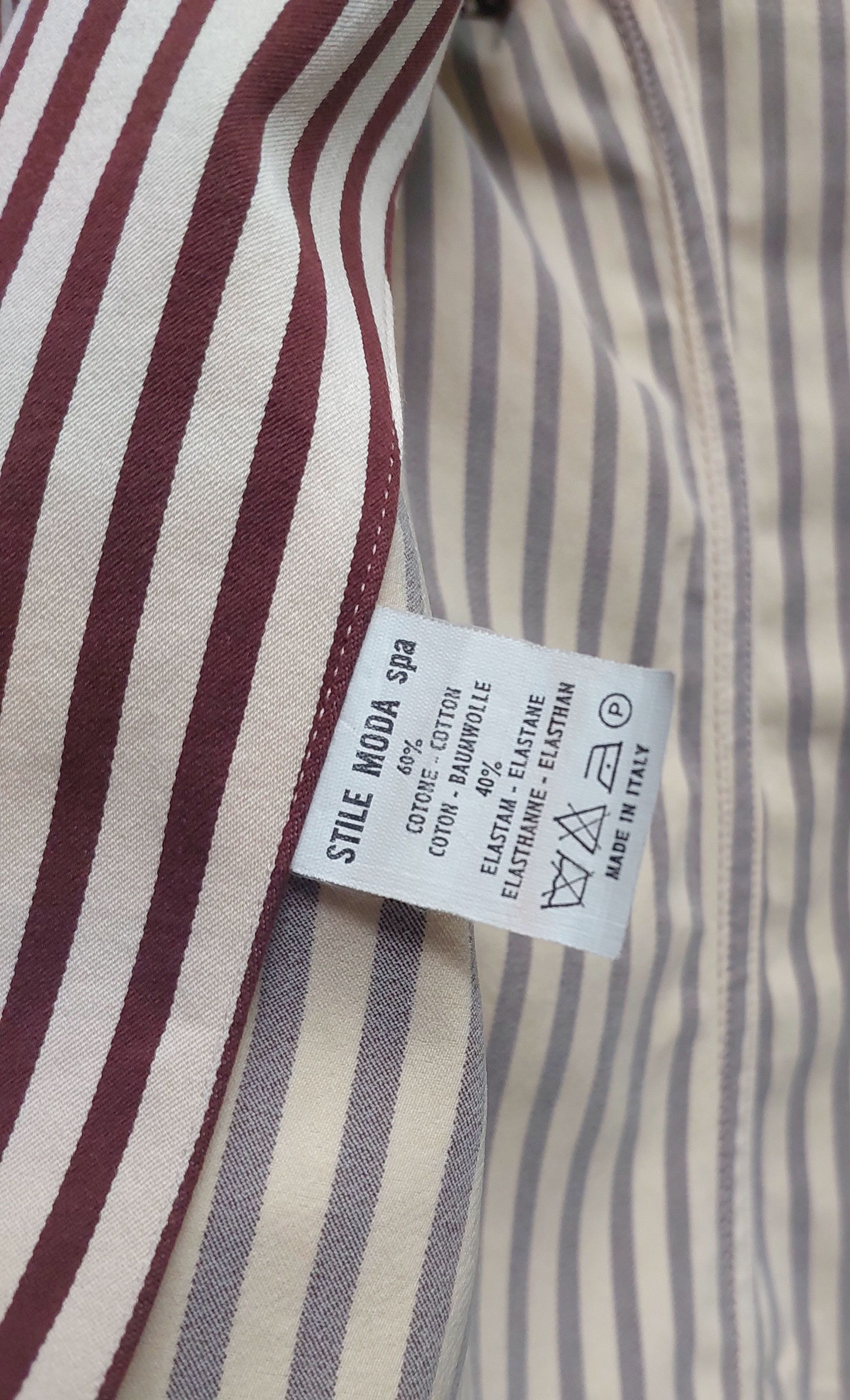 Jean Paul Gaultier Jean Paul Gaultier Striped Unlined Blazer and Pant Set Size S / US 4 / IT 40 - 10 Thumbnail