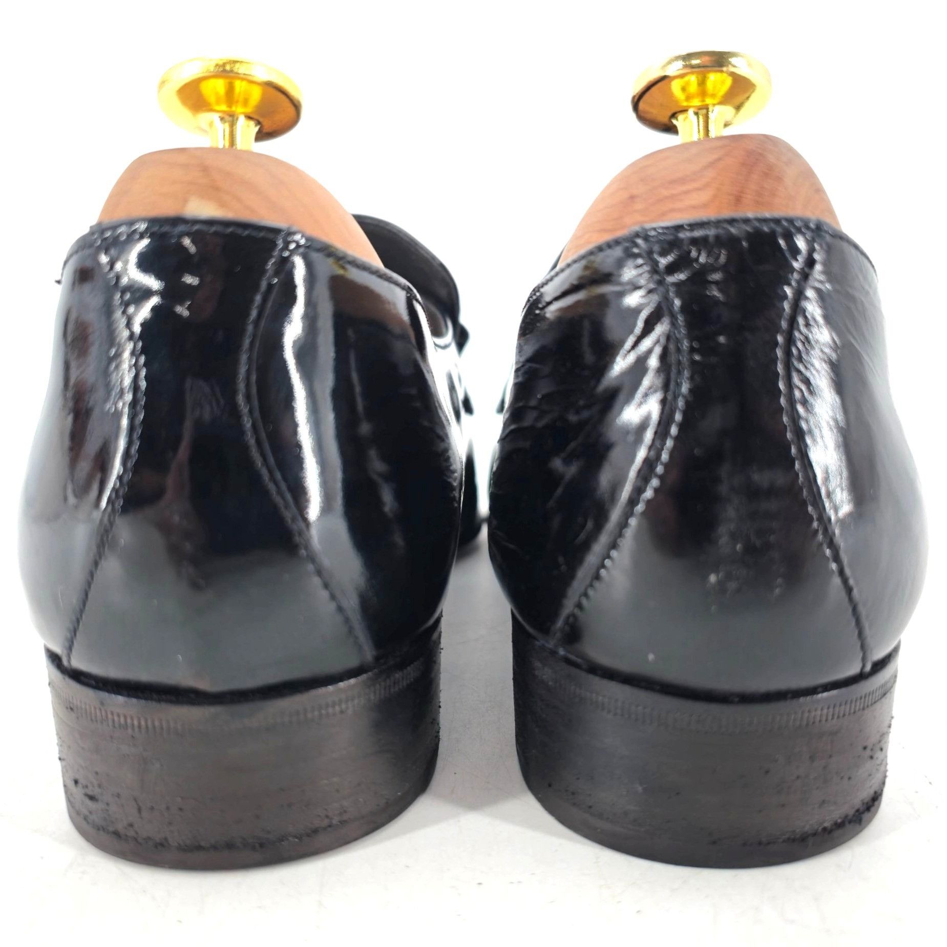 Bruno Magli Bruno Magli Formal Opera Dress Shoes Men 7 Black Leather Tux Size US 7 / EU 40 - 7 Thumbnail