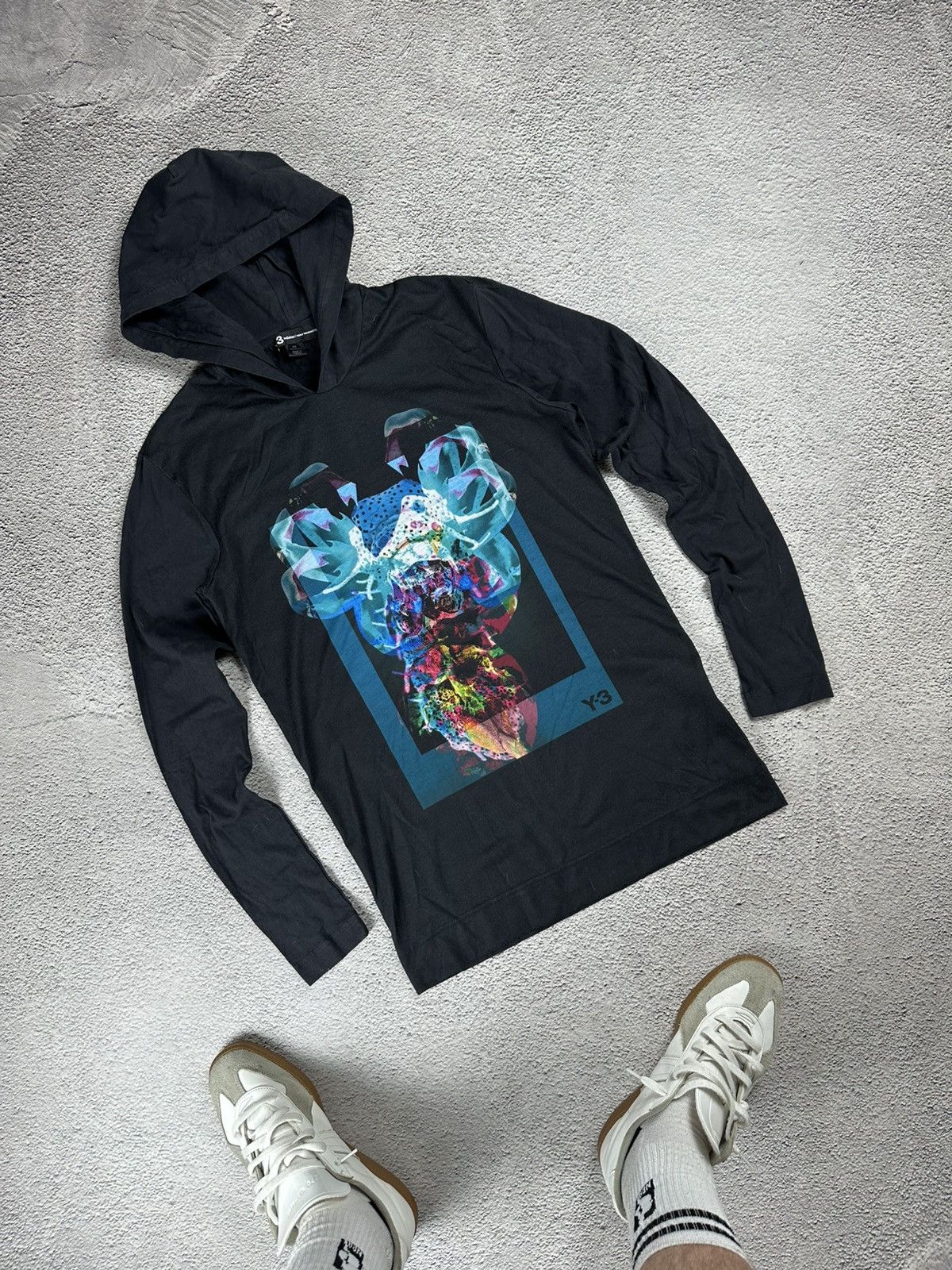 Adidas Y-3 Alien Yohji Yamamoto Hoodie Long Sleeve Graphic