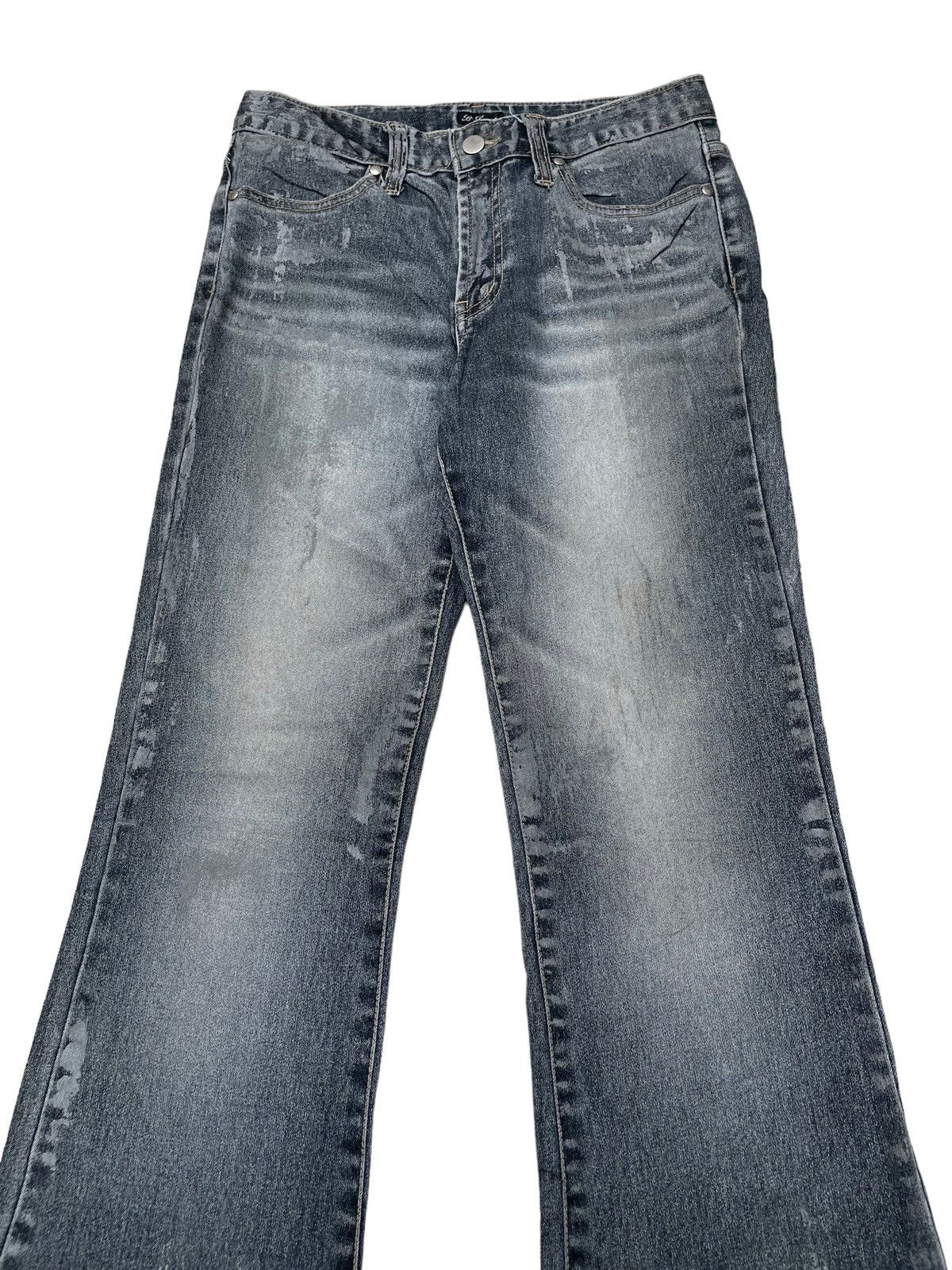 Japanese Brand × Vintage Vintage Japanese Brand B’ Renata Flared Jeans 1990s Size US 28 / EU 44 - 3 Thumbnail