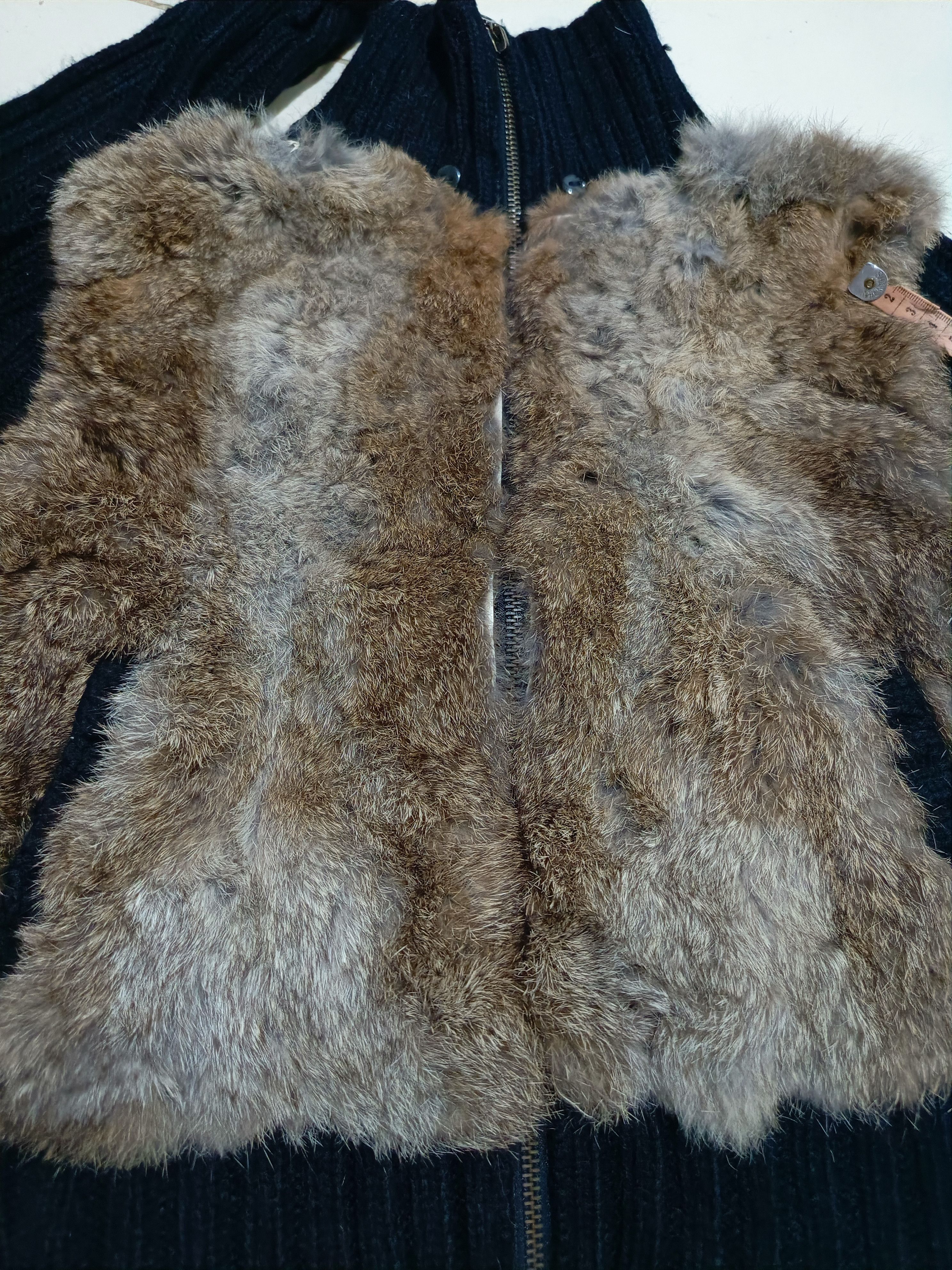 14th Addiction Rare Archive Hamster-Fur Cardigan Sweater /Hoodie Knit Size M / US 6-8 / IT 42-44 - 4 Thumbnail